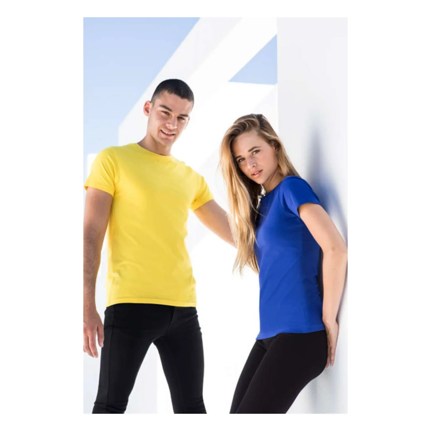 SF Clothing Férfi feel good stretch póló Royal