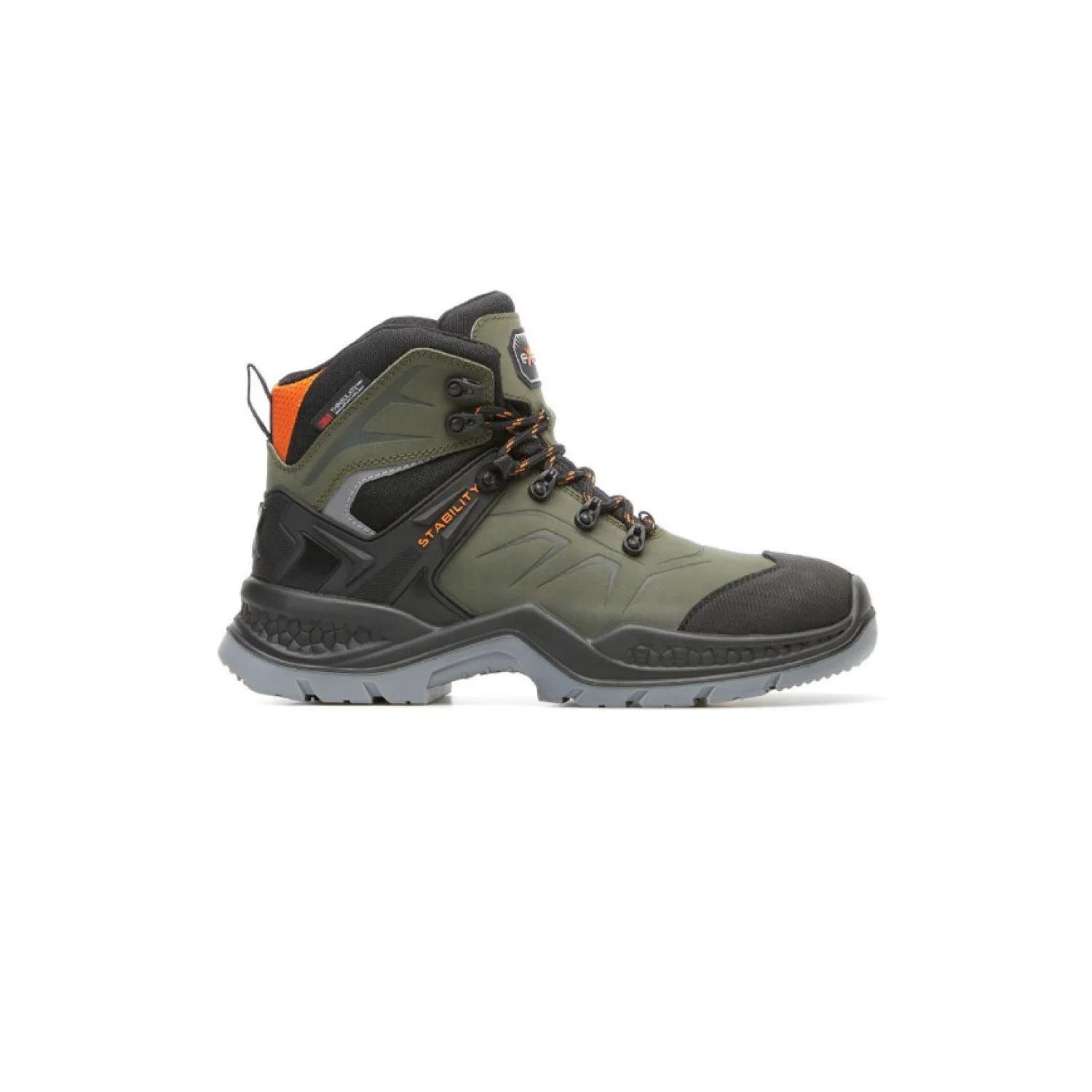 Exena Everest Green O2 CI WR SRC munkavédelmi bakancs O2 fekete/zöld