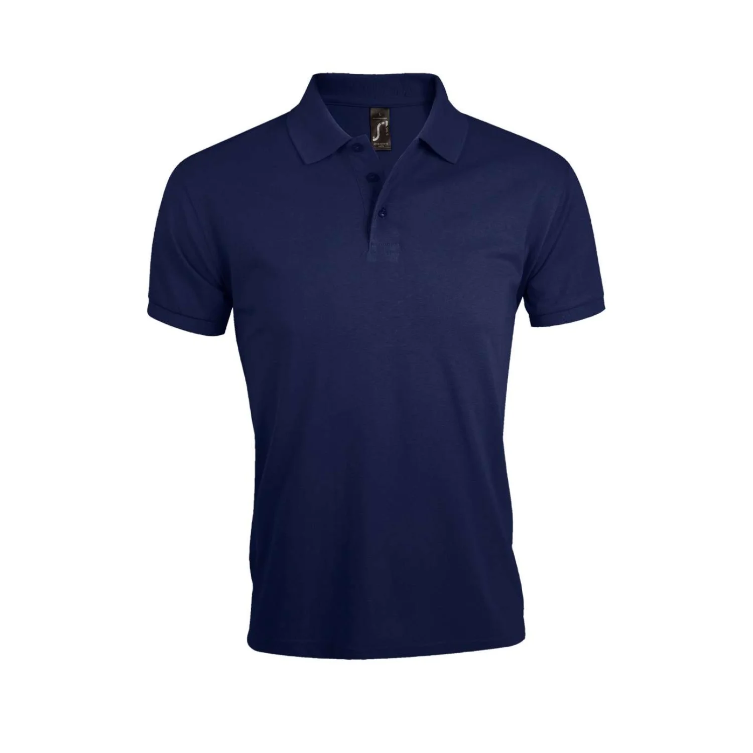 Sol's prime - férfi polycotton pólóing French Navy