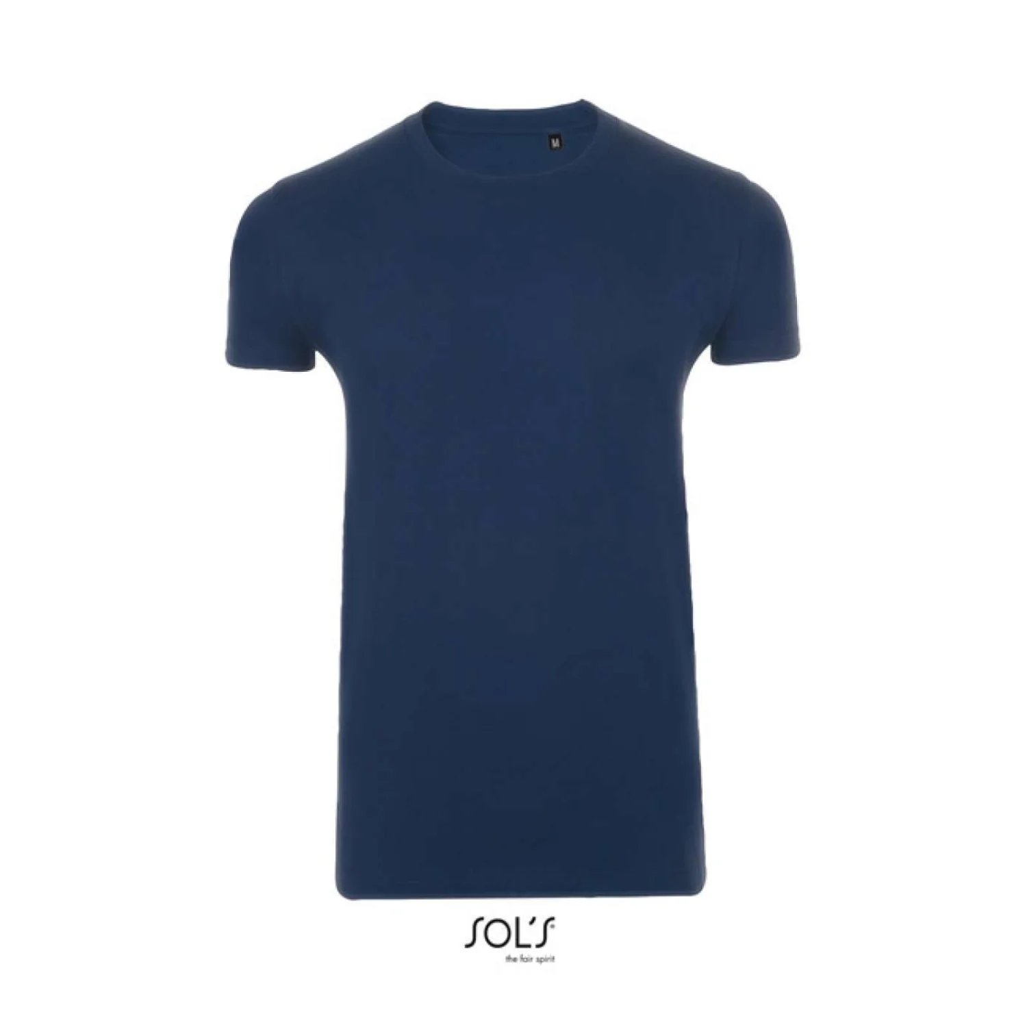 Sol's imperial fit - férfi környakas testhezálló póló French Navy