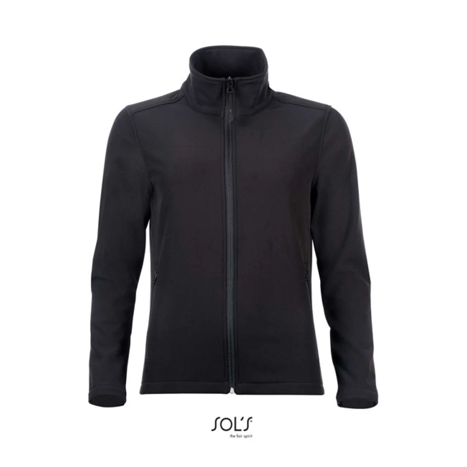 Sol's race softshell cipzáras női dzseki Black