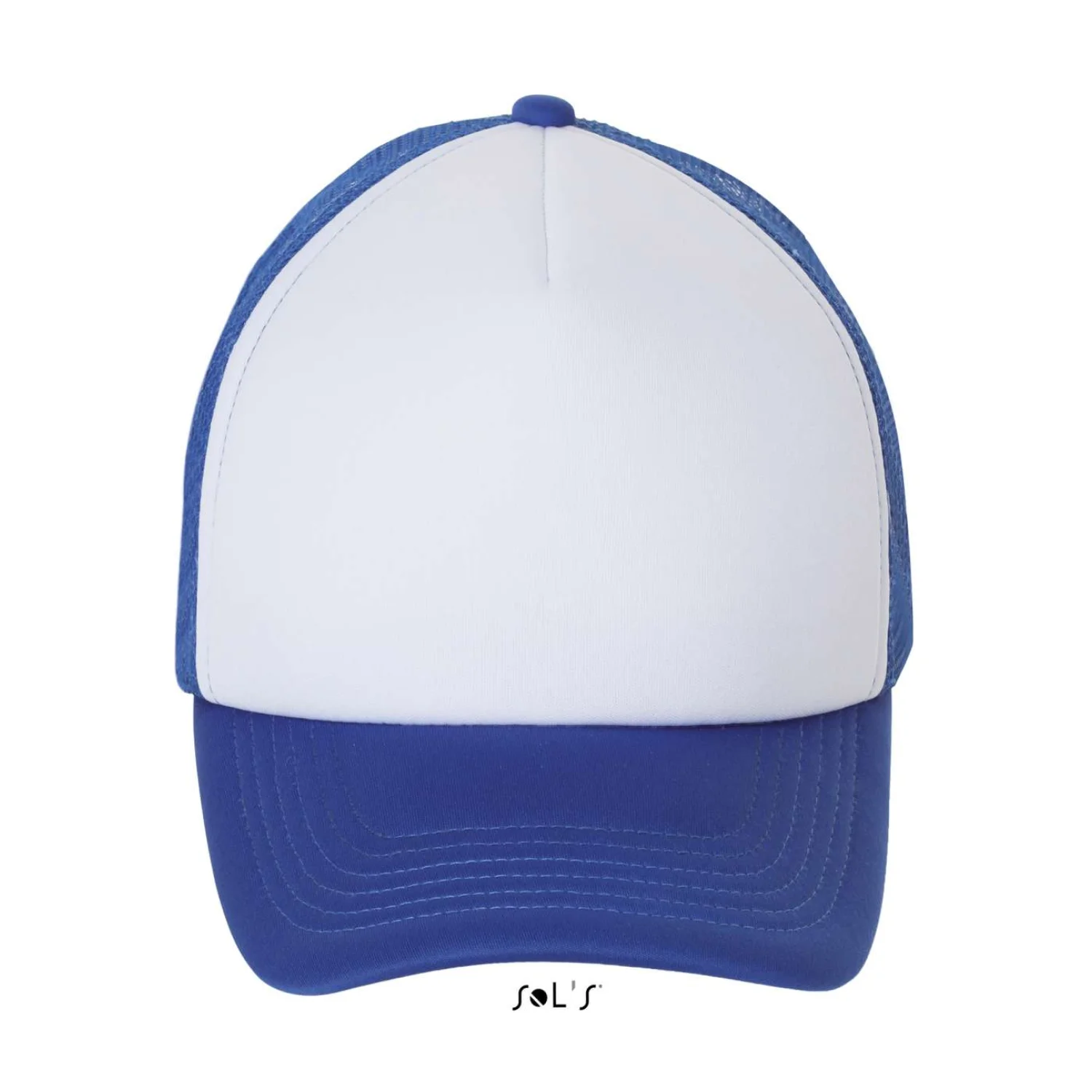 Sol's bubble - 5 paneles hálós sapka sapká White/Royal Blue