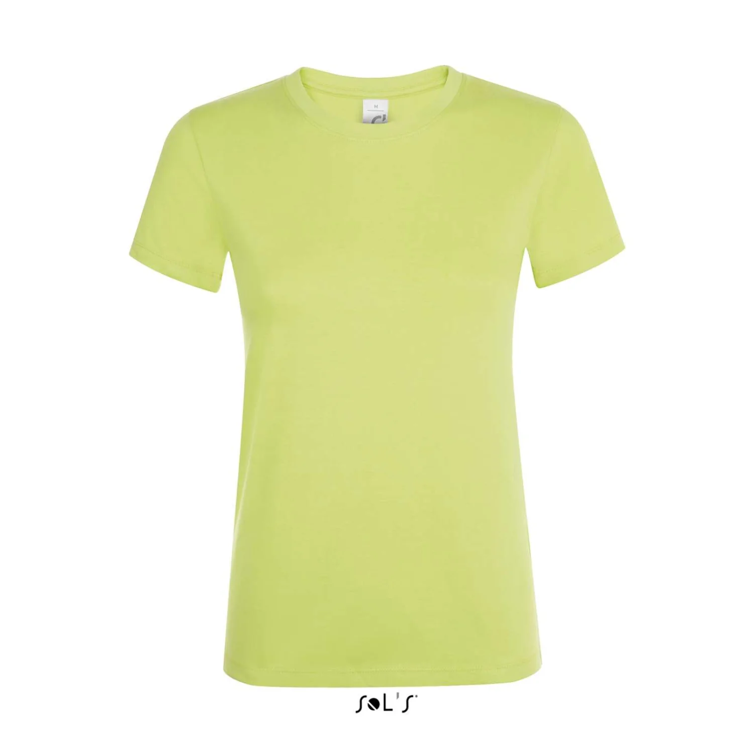Sol's regent - női környakas póló Apple Green