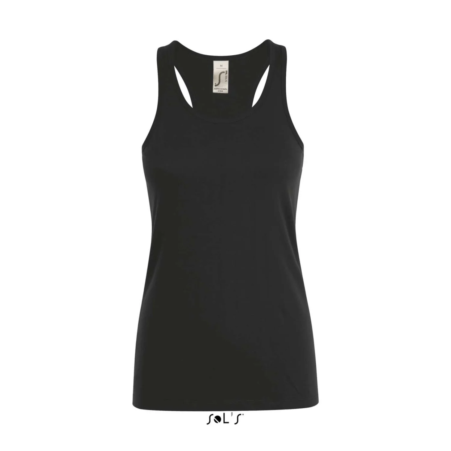 Sol's justin - racerback női trikó póló Deep Black