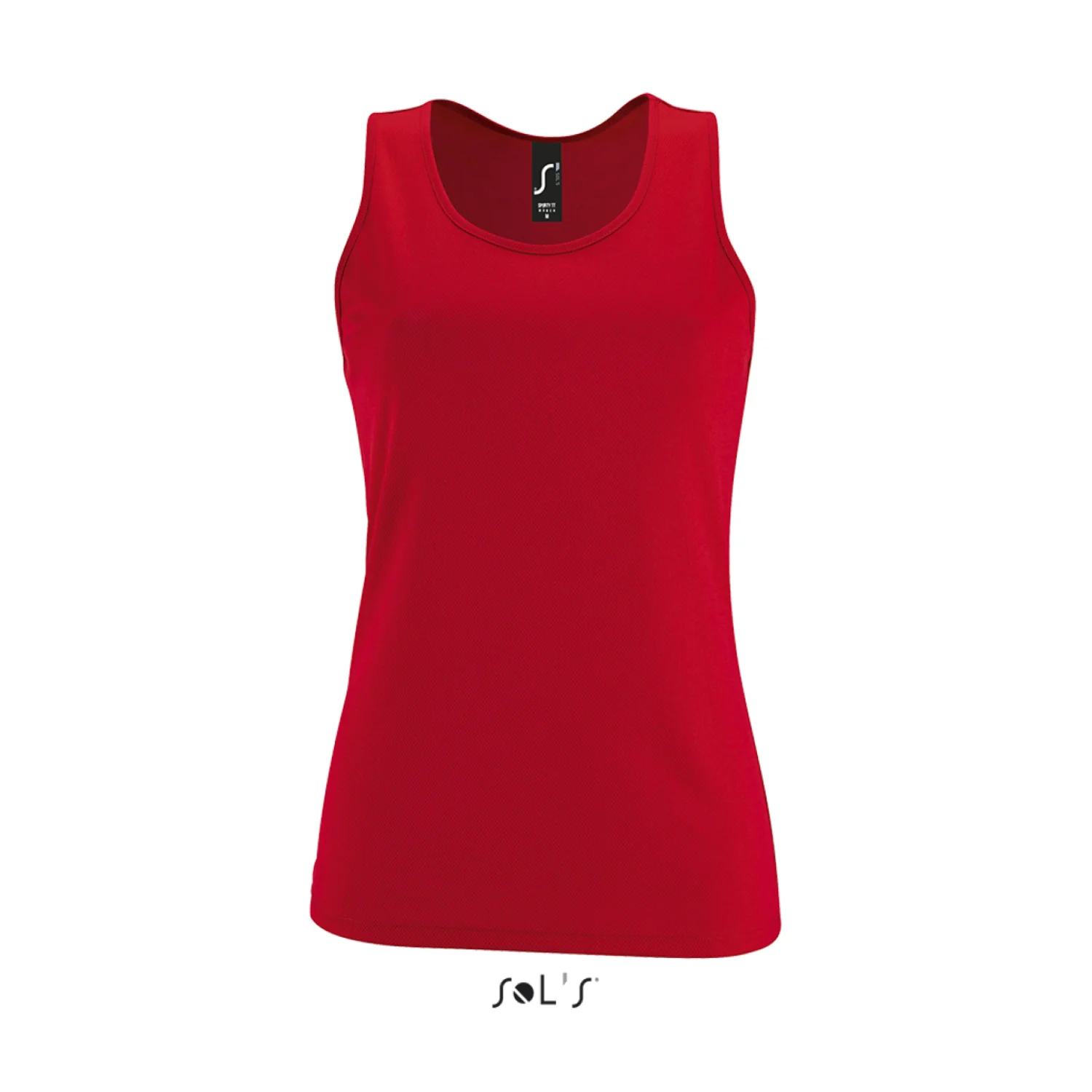Sol's sporty - női sport trikó sportruházat Red