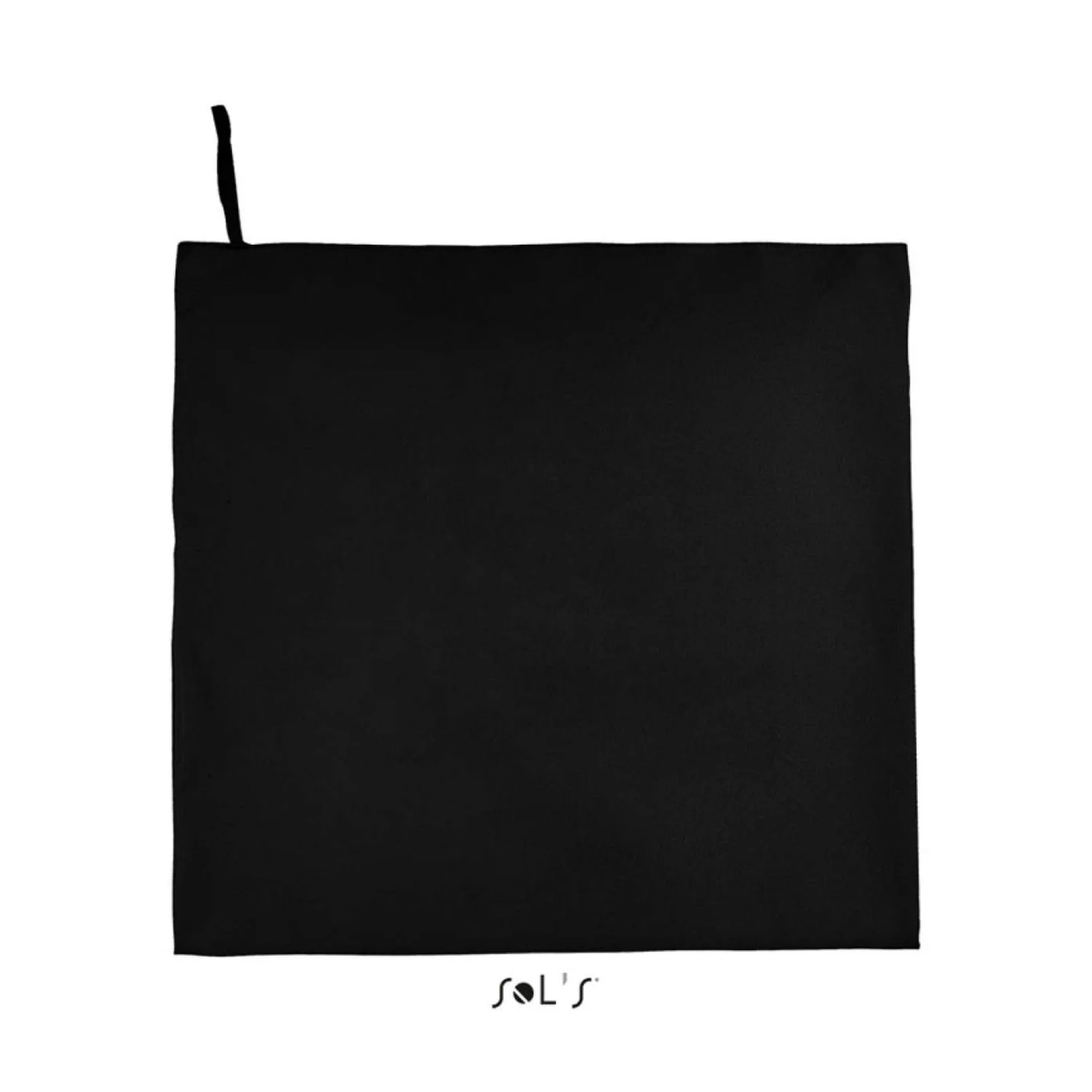 Sol's atoll 100 - microszálas törölköző törölközők és fürdőlepedő Black