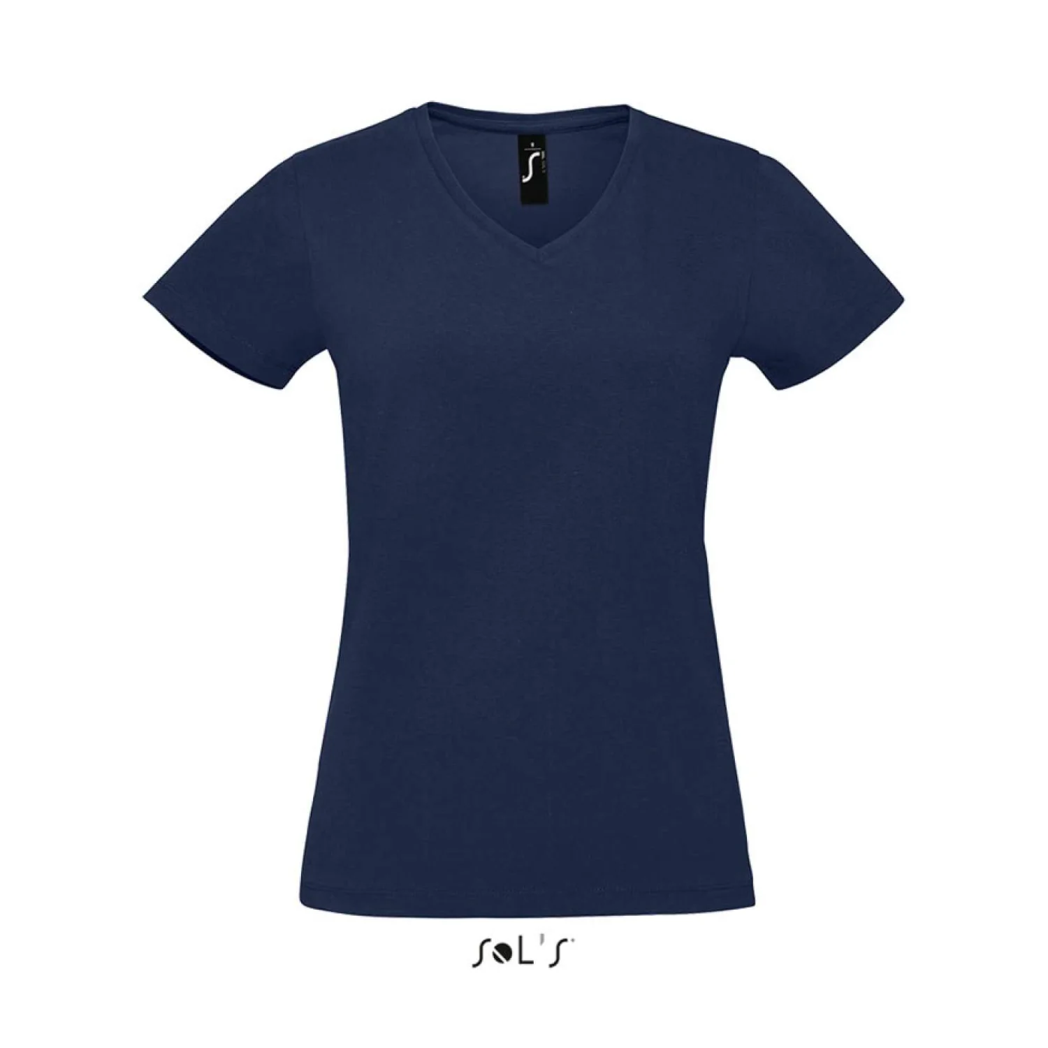 Sol's imperial v women - v-nyakú póló French Navy