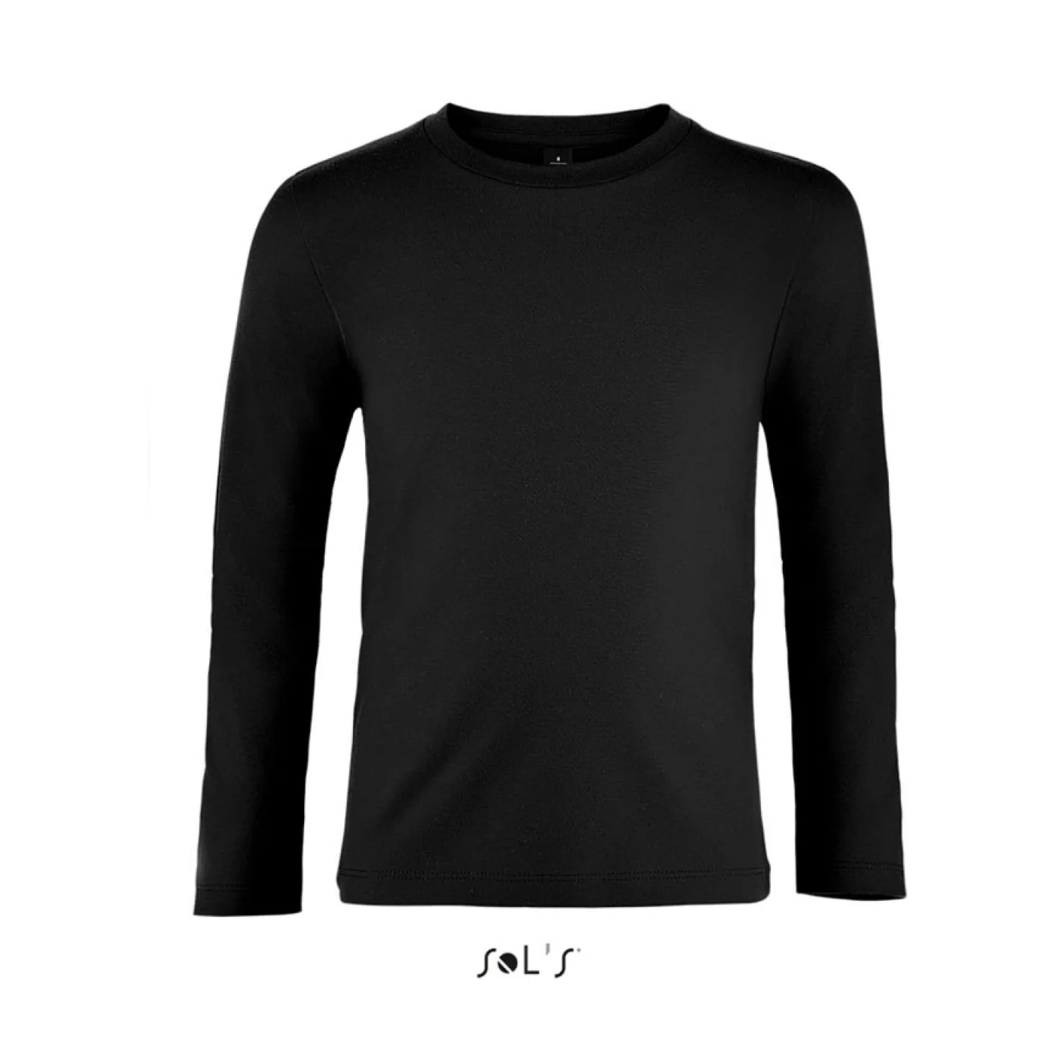 Sol's imperial - hosszú ujjú gyermek póló Deep Black