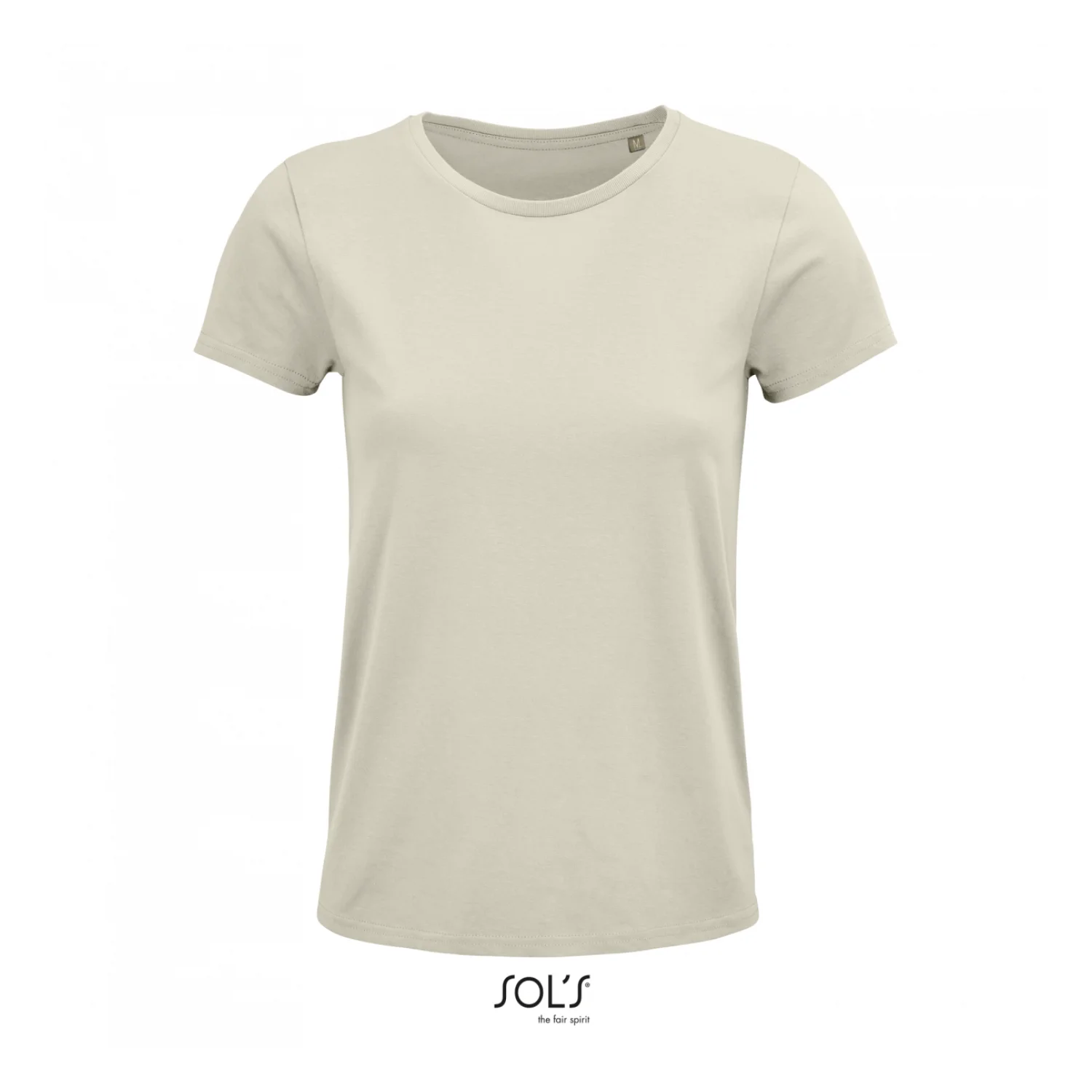 Sol's crusader - környakas női jersey póló Natural
