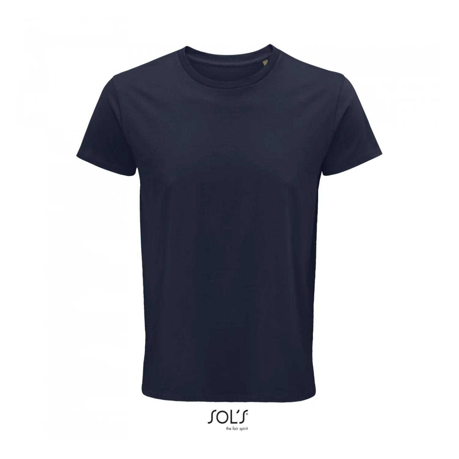 Sol's crusader - környakas férfi jersey póló French Navy