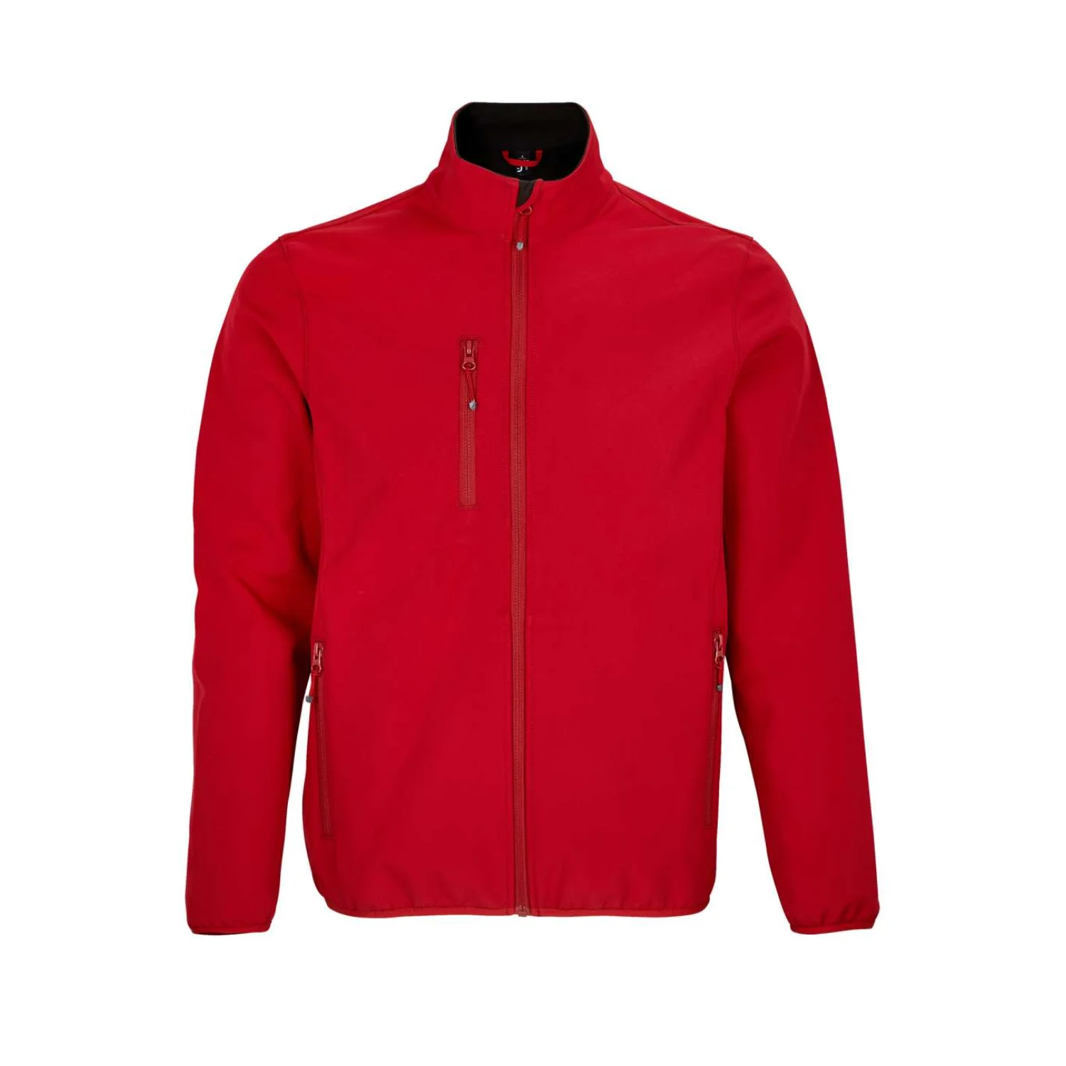 Sol's falcon - férfi softshell cipzáras dzseki Pepper Red