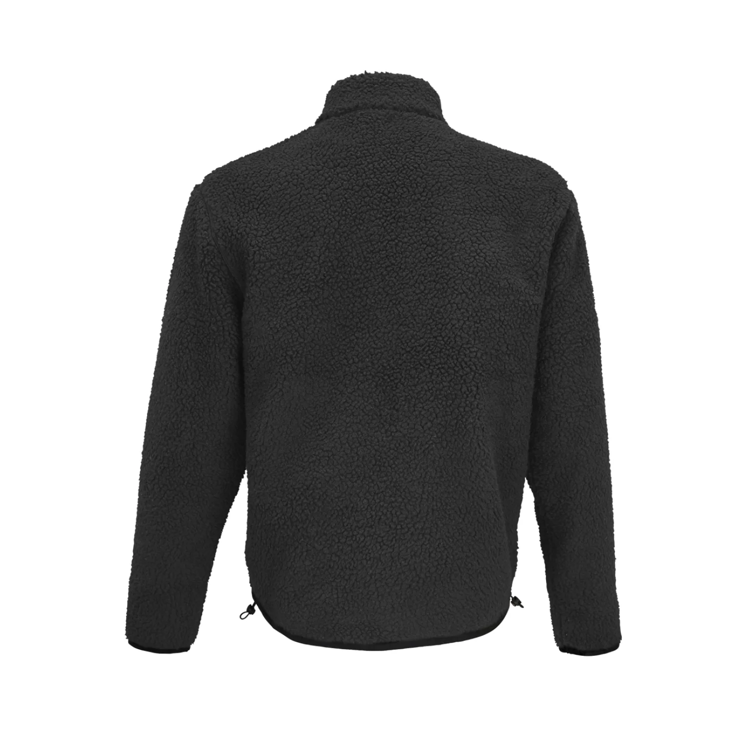 Sol's fury - uniszex sherpa kabát pulóverek és kardigán Carbon Grey/Black