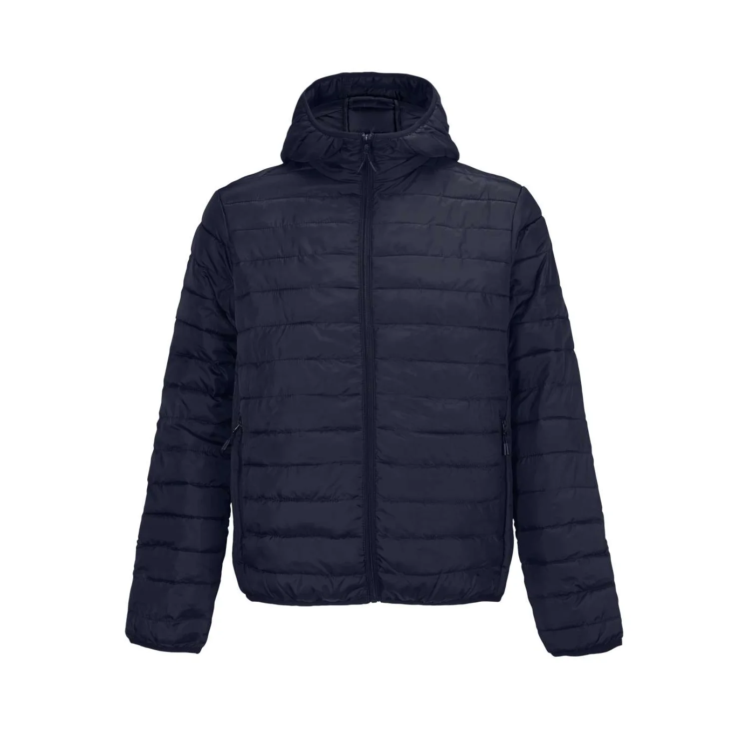 Sol's stream hooded - lightweight kapucnis bélelt férfi kabát kabátok és dzseki French Navy