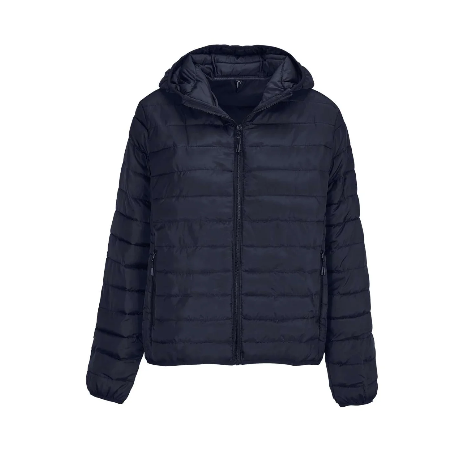 Sol's stream hooded - lightweight kapucnis bélelt női kabát kabátok és dzseki French Navy