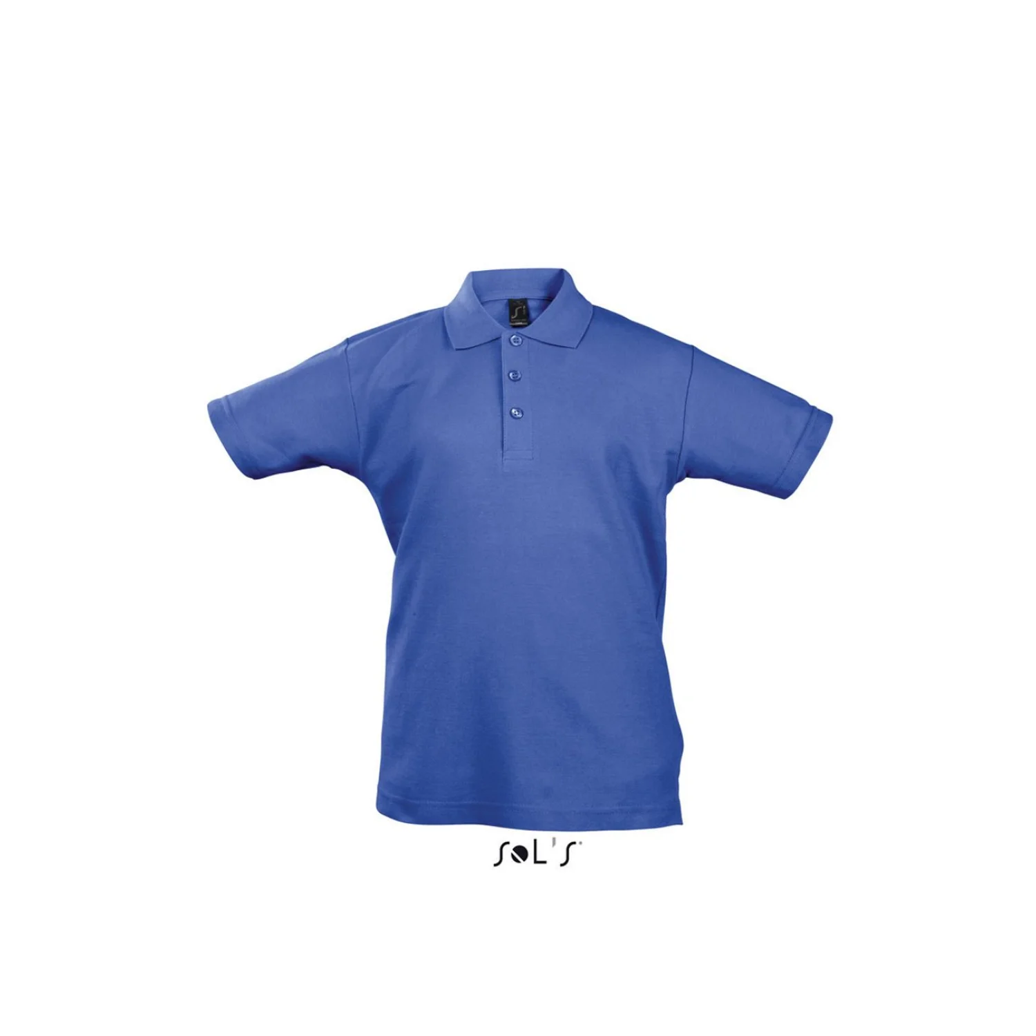 Sol's summer ii - gyermek galléros póló Royal Blue