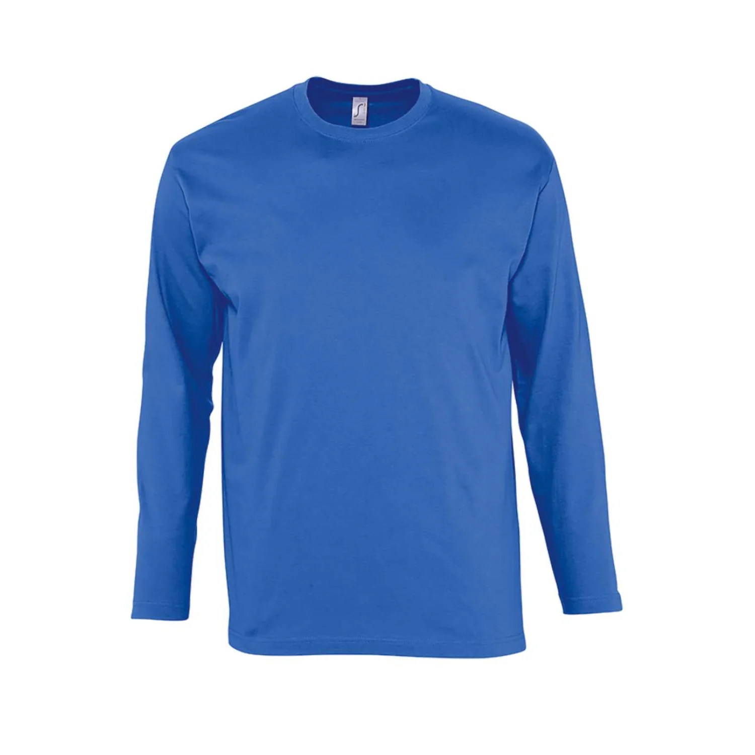 Sol's monarch - férfi környakas hosszú ujjú póló Royal Blue