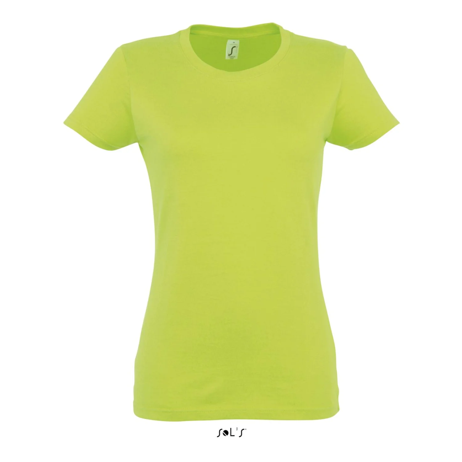 Sol's imperial - környakas női póló Apple Green