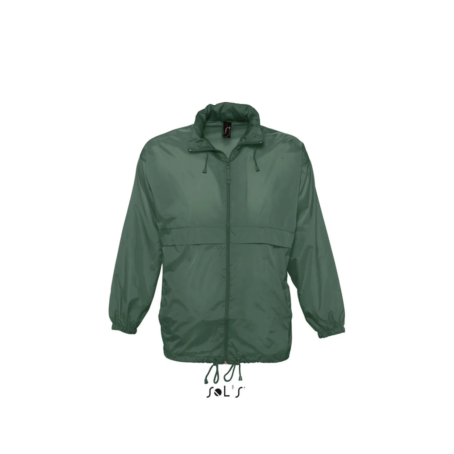 Sol's surf - uniszex vízlepergető széldzseki Forest Green