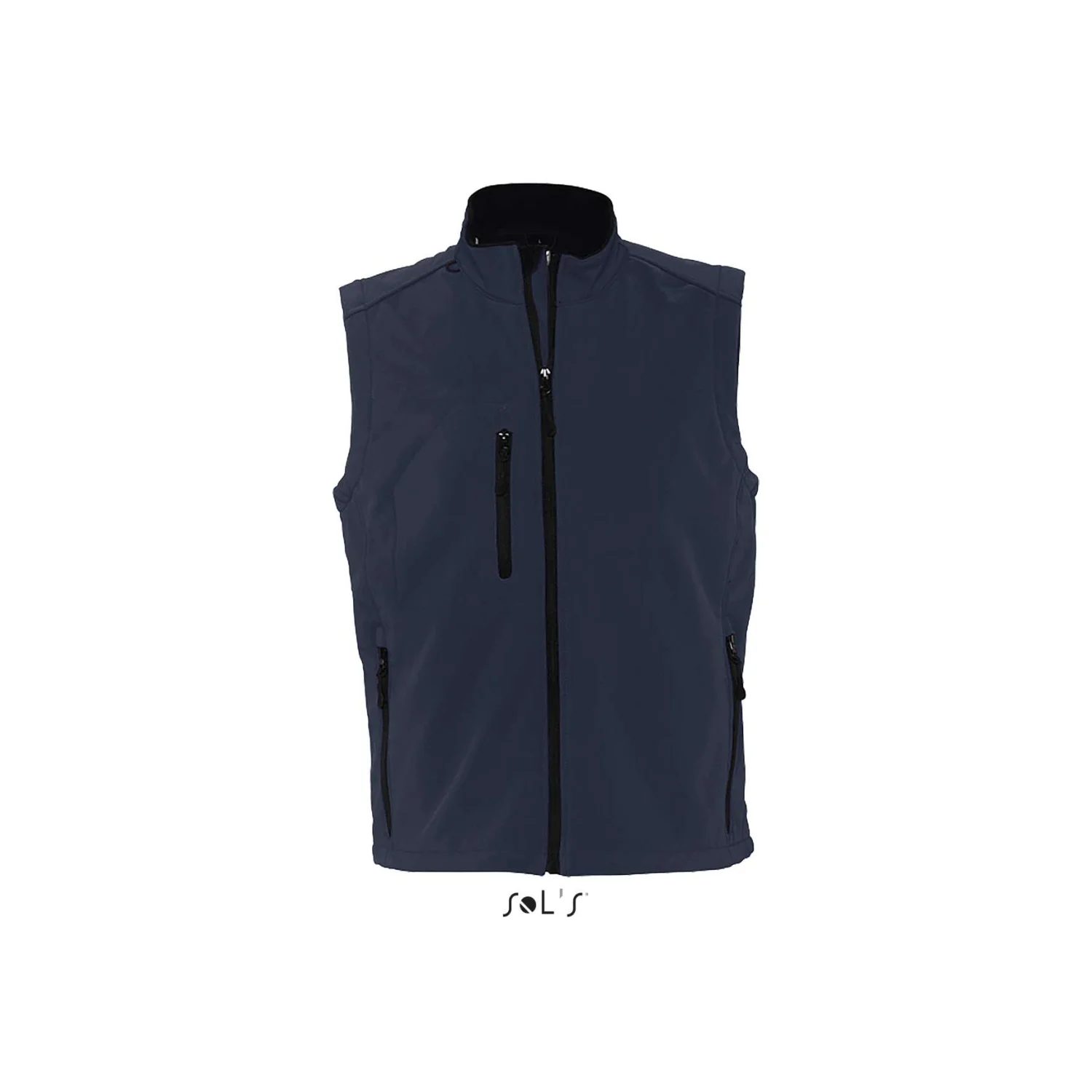 Sol's rallye - ujjatlan férfi softshell dzseki French Navy