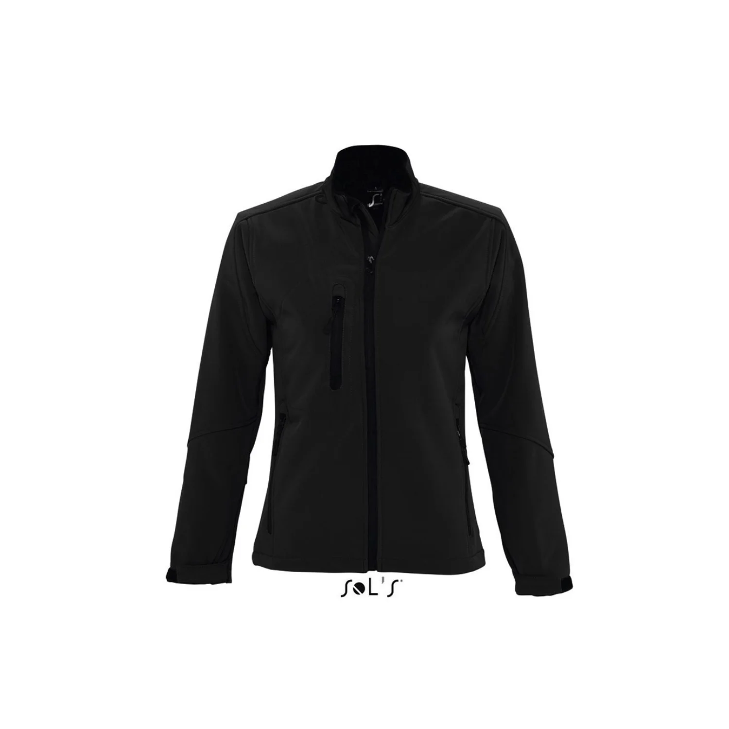 Sol's roxy - női softshell cipzáras dzseki Black