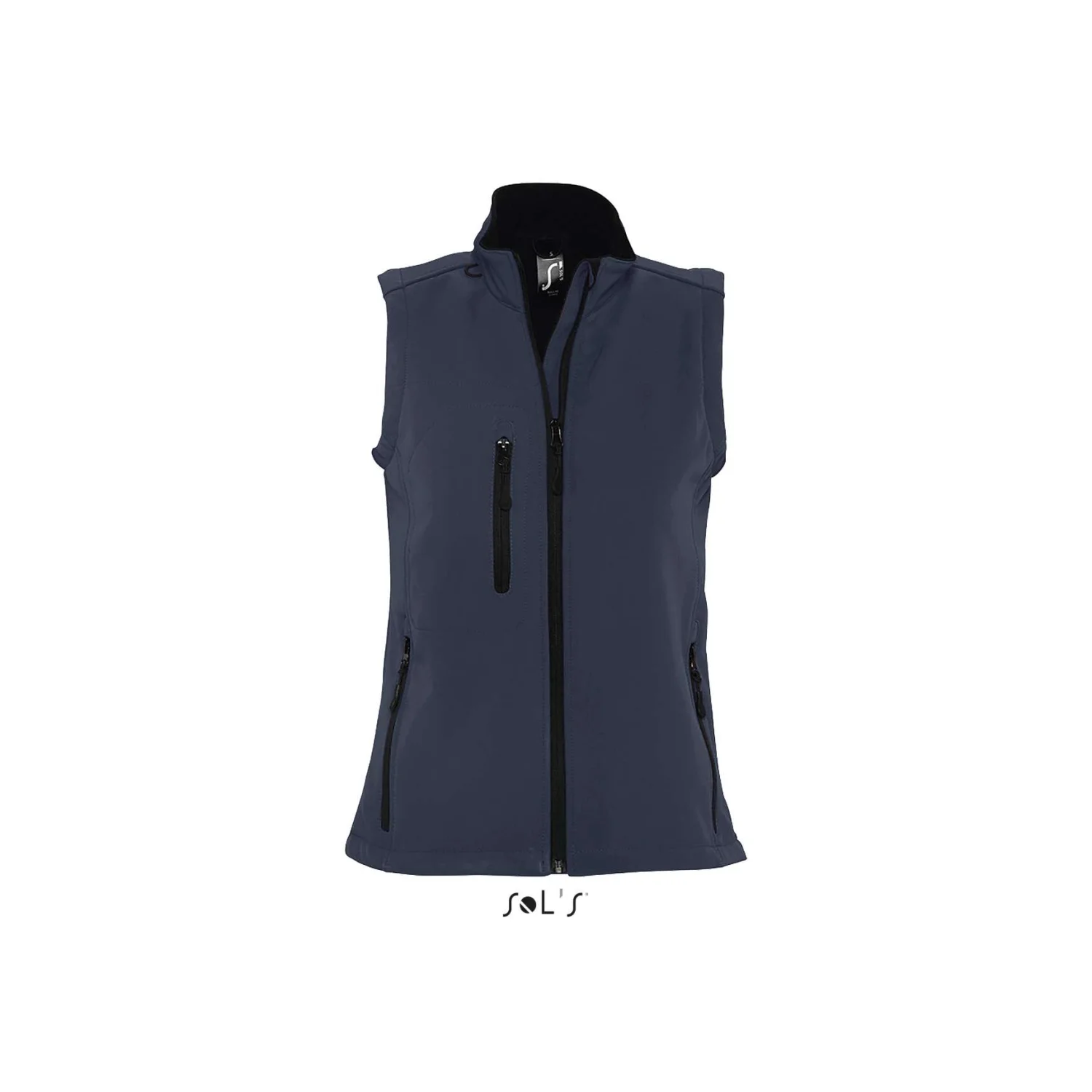 Sol's rallye - ujjatlan női softshell dzseki French Navy