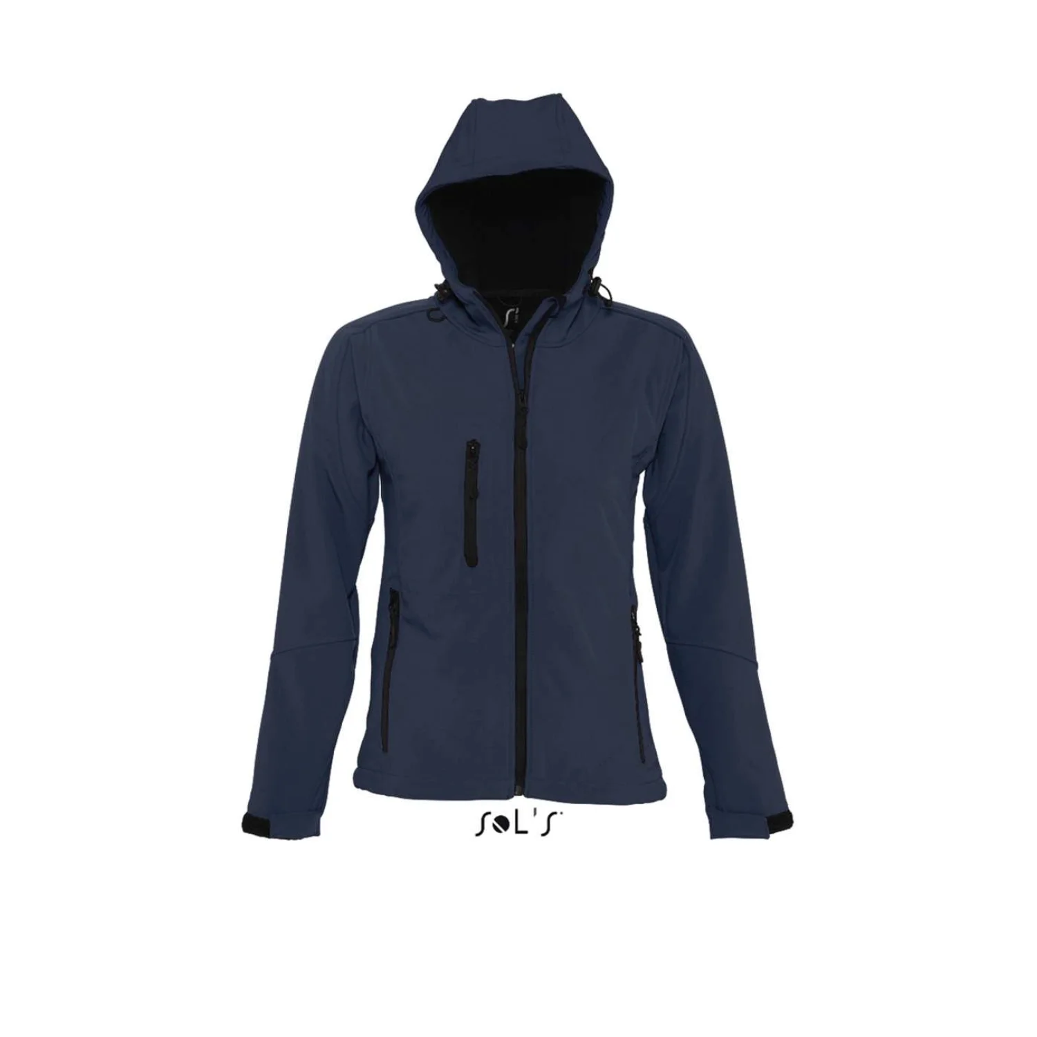 Sol's replay - női kapucnis softshell kabátok és dzseki French Navy