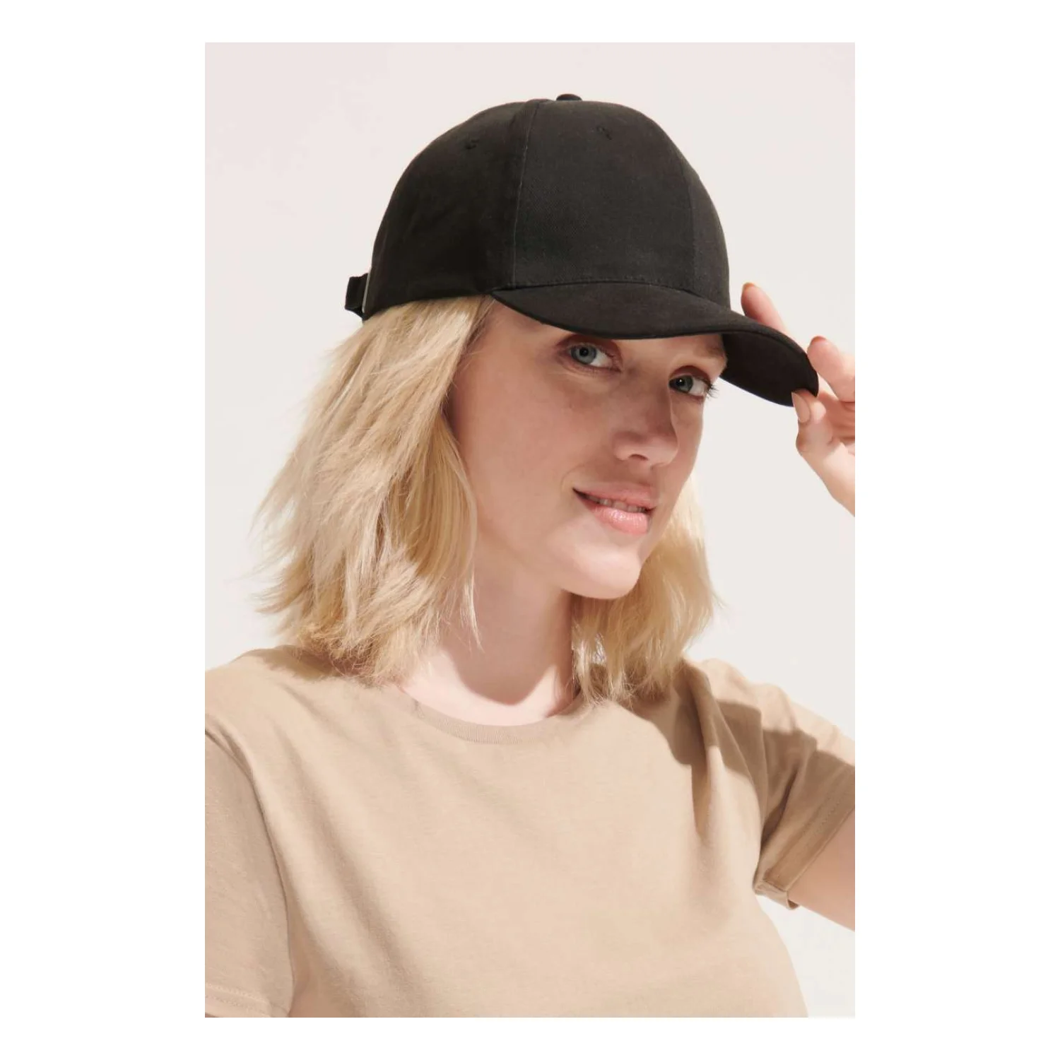 Sol's buffalo - 6 paneles sapka sapká Black/Gold