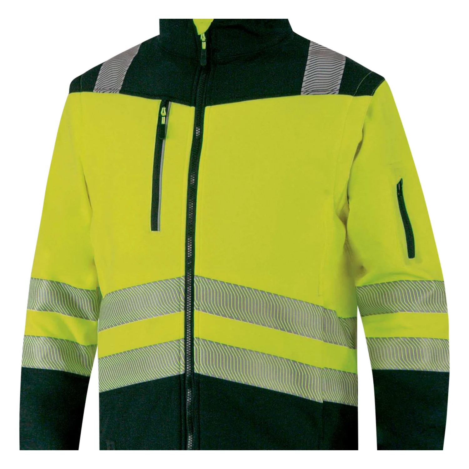Delta Plus Kabát socciahv narancssárg Fluo sárga-Fekete