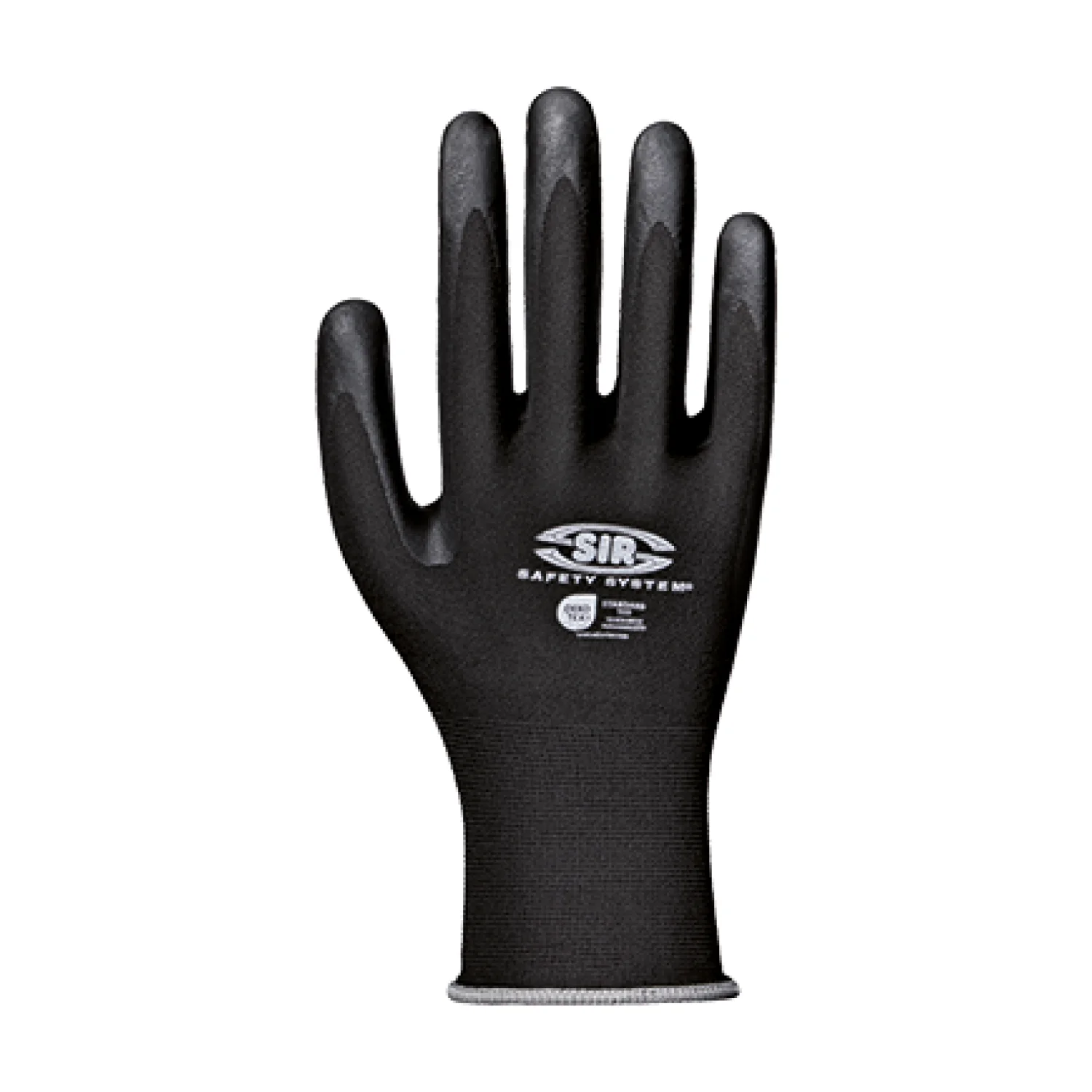 Sir Safety System Max Grip kesztyű BLACK