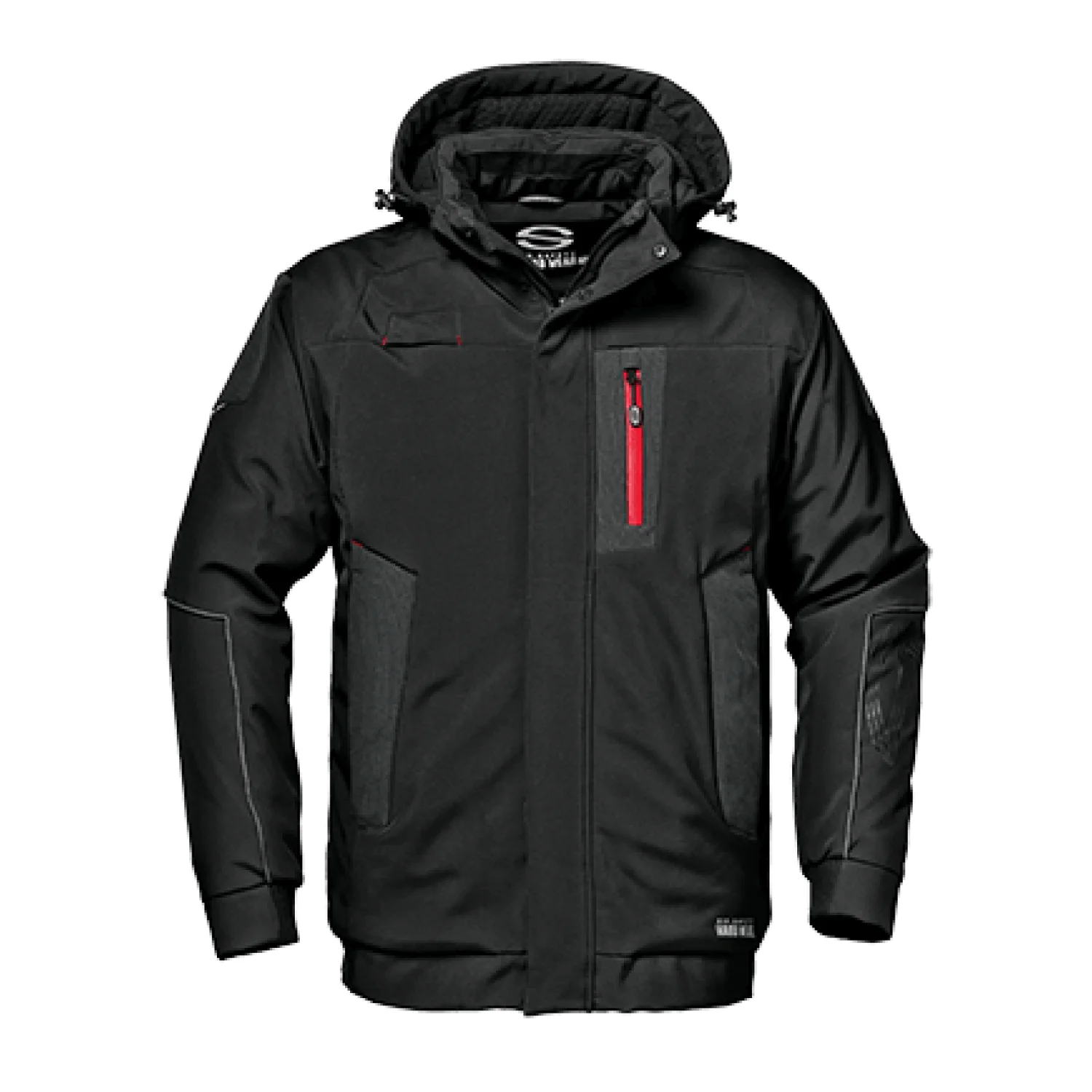 Sir Safety System Dolphin bélelt softshell dzseki BLACK