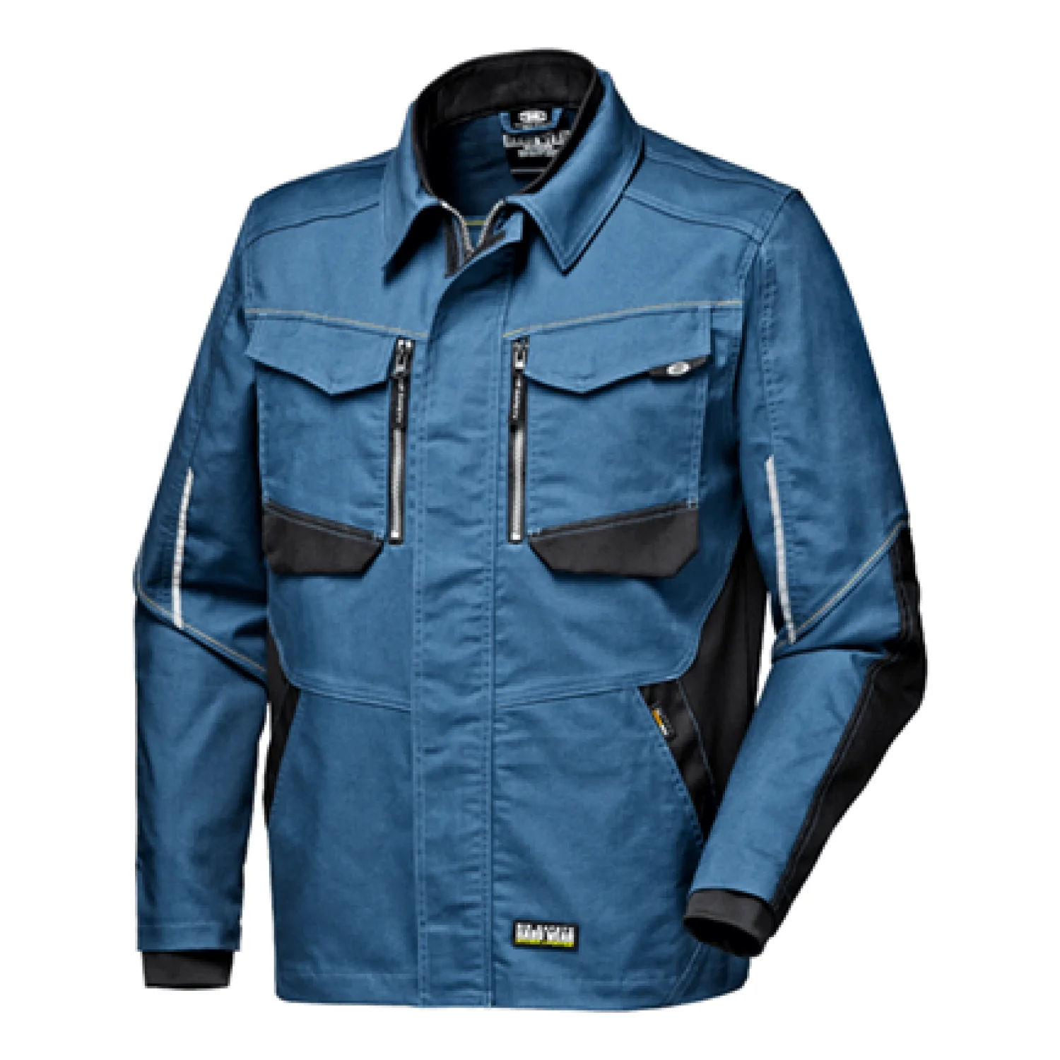 Sir Safety STRETCH CANVAS jacket PETROLEUM BLUE