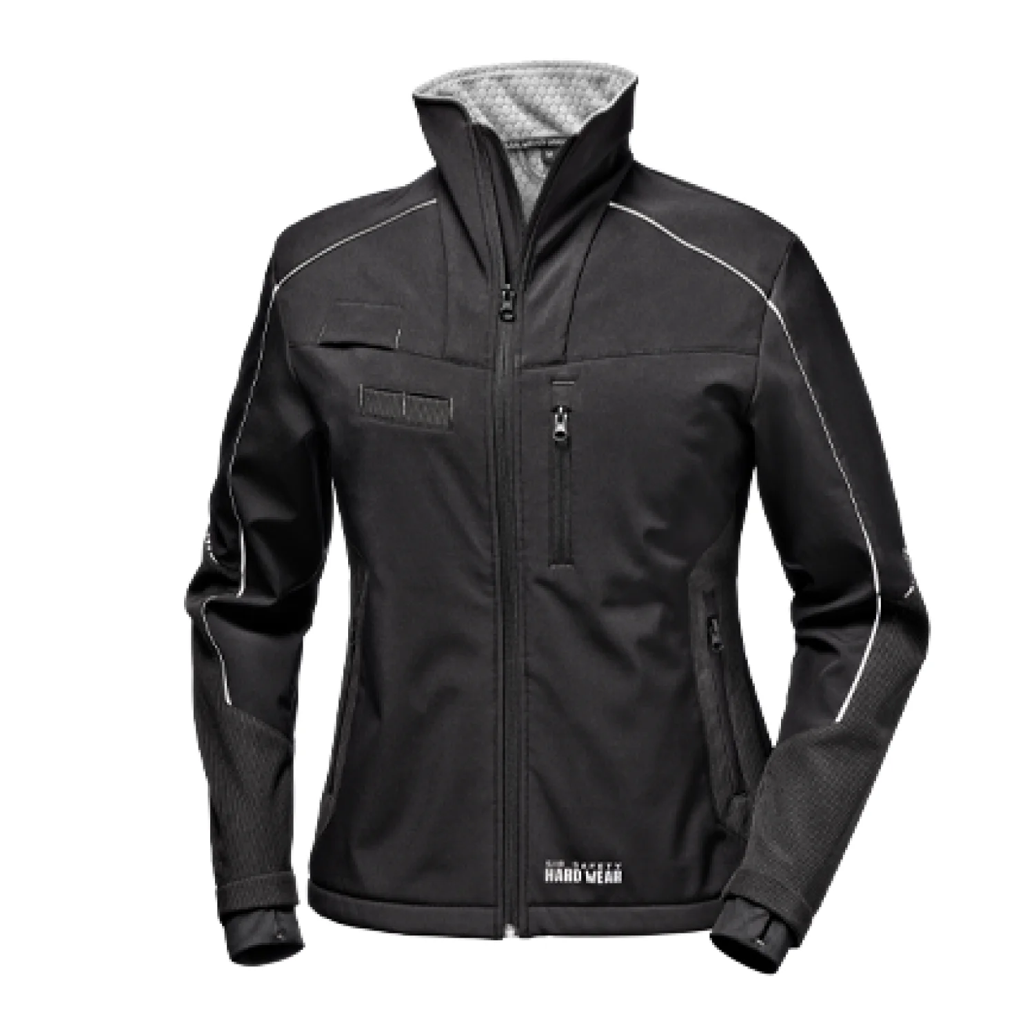 Sir Safety SHARK ladies' SOFTSHELL jacket BLACK