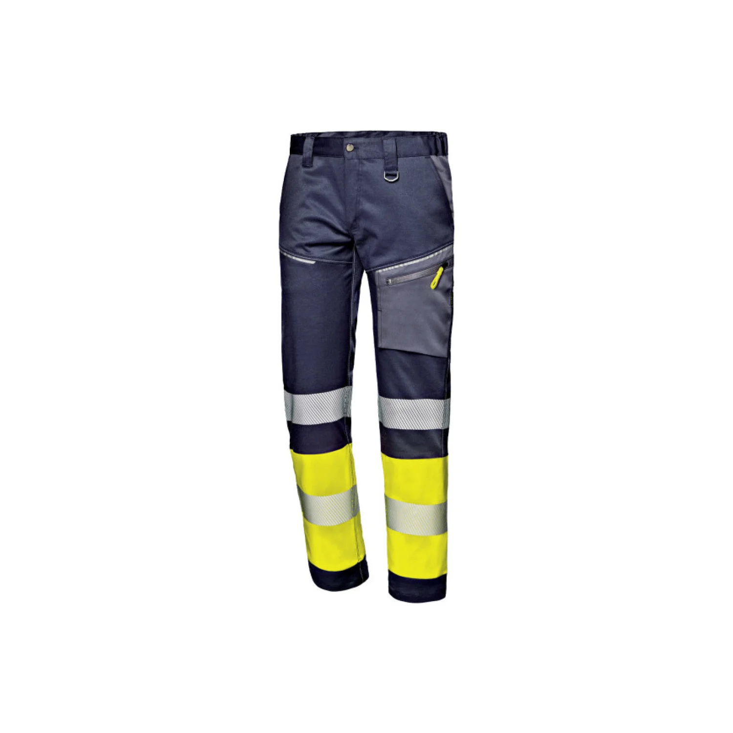 Sir Safety System Hi-Vis Contrast derekas nadrág kék/sárga