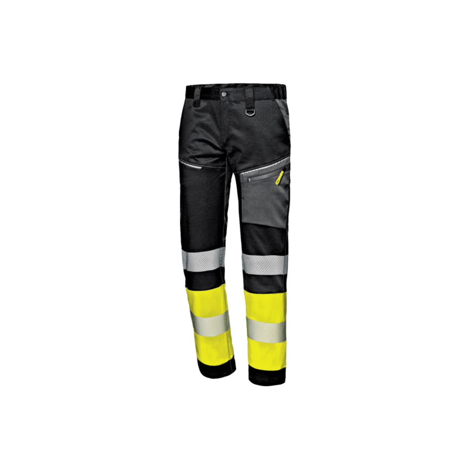 Sir Safety System Hi-Vis Contrast derekas nadrág fekete/sárga