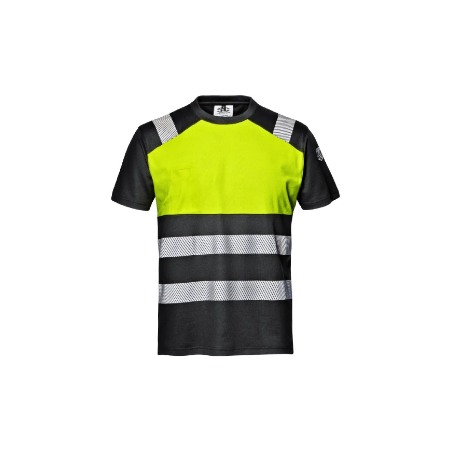 Sir Safety System Hi-Vis Contrast jól láthatósági póló fekete/sárga