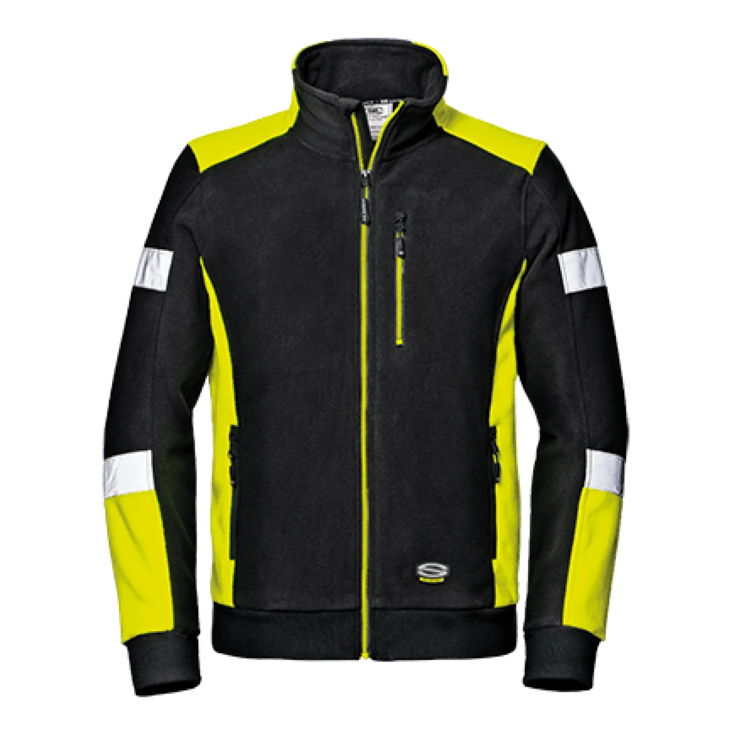 Sir Safety COMFORT fleece BLACK/HI-VIS YELLOW