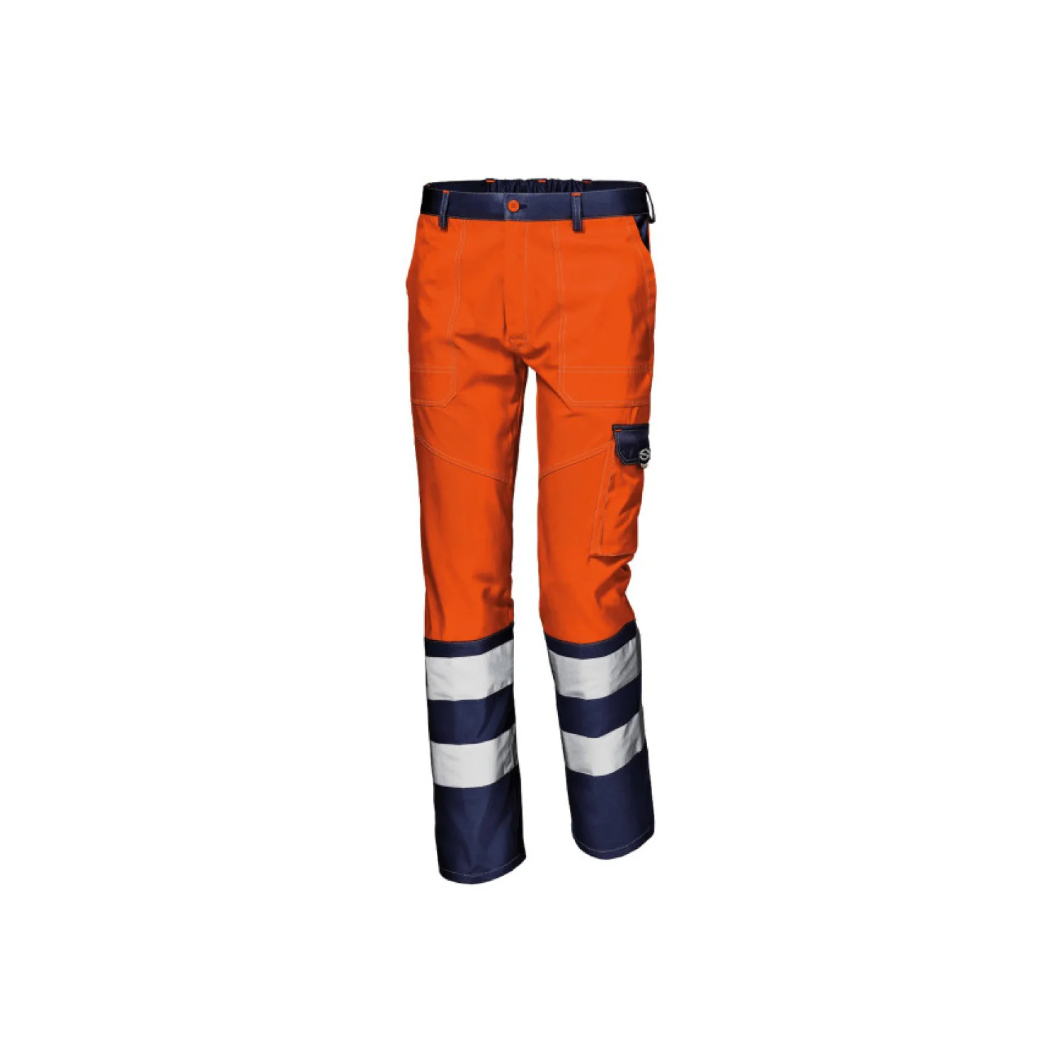 Sir Safety System MISTRAL jól láthatósági nadrág narancs/kék
