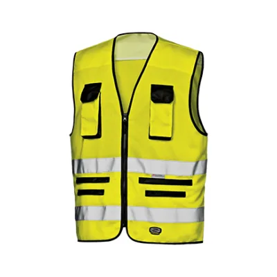 Sir Safety Traffic waistcoat, hi-vis yellow mellény