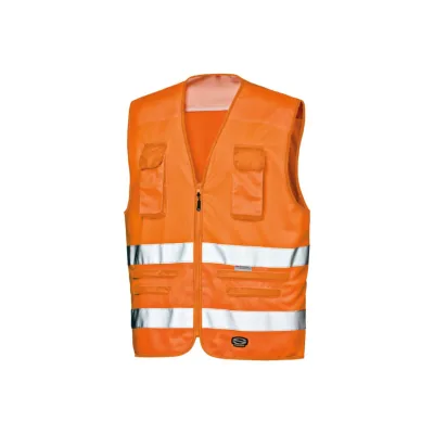 Sir Safety Traffic waistcoat, hi-vis orange mellény