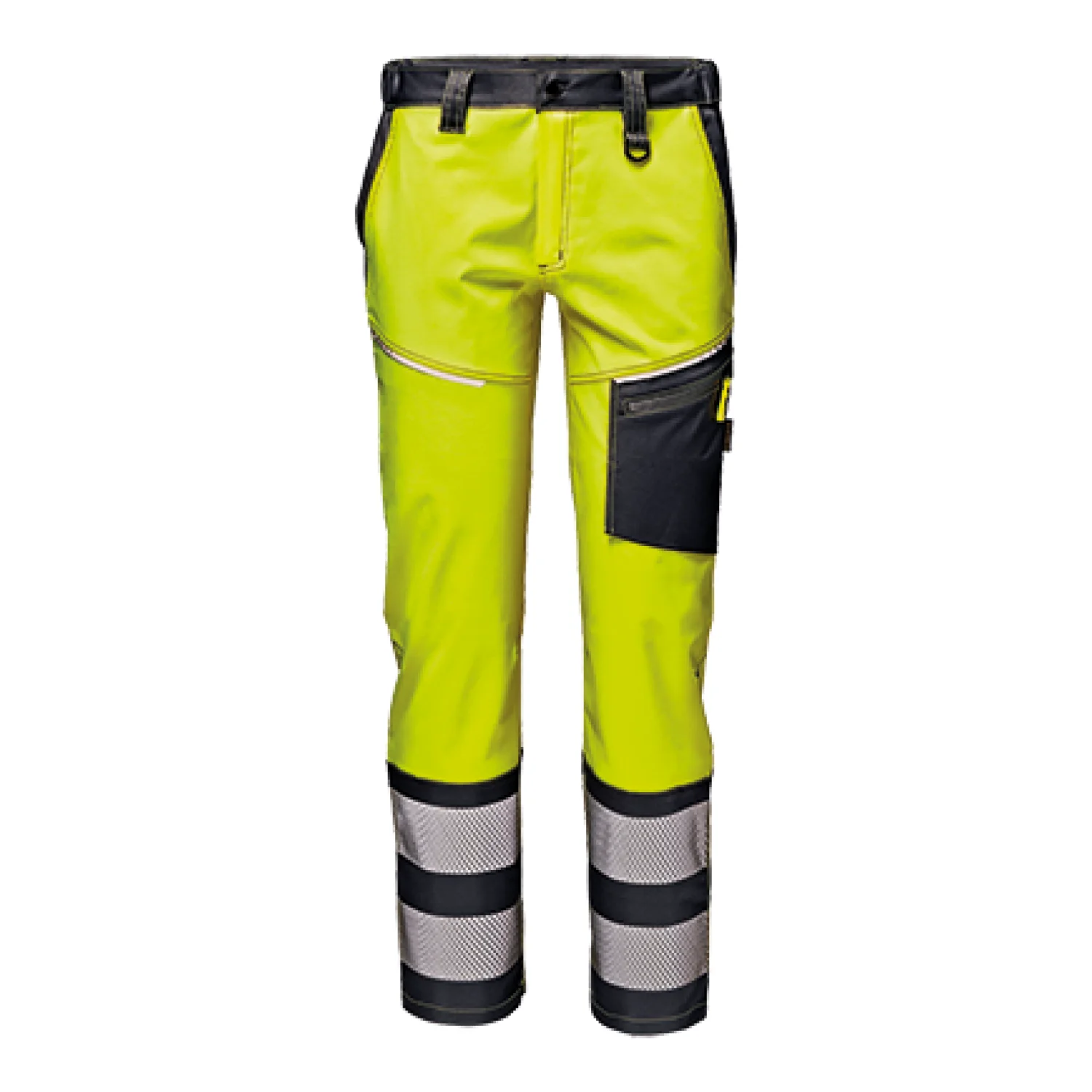 Sir Safety System MISTRAL stretch jól láthatósági nadrág HV YELLOW/GREY