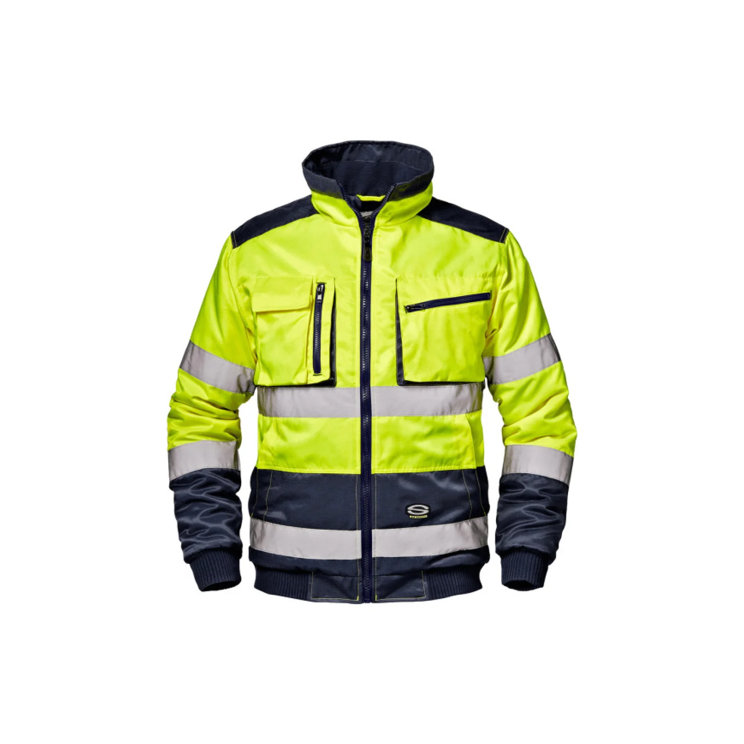 Sir Safety System Morgan hi-vis pilóta kabát sárga/kék