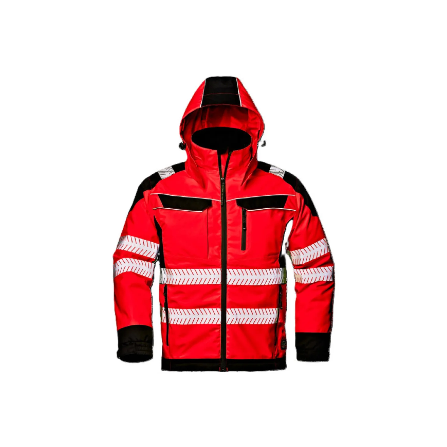 Sir Safety System Andromeda jól láthatósági kabát piros/fekete