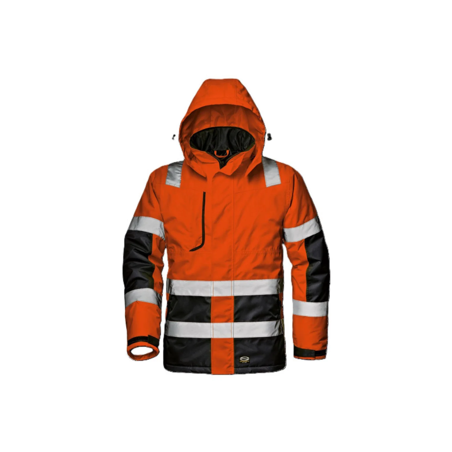 Sir Safety System MATRIX jól láthatósági kabát narancs/fekete