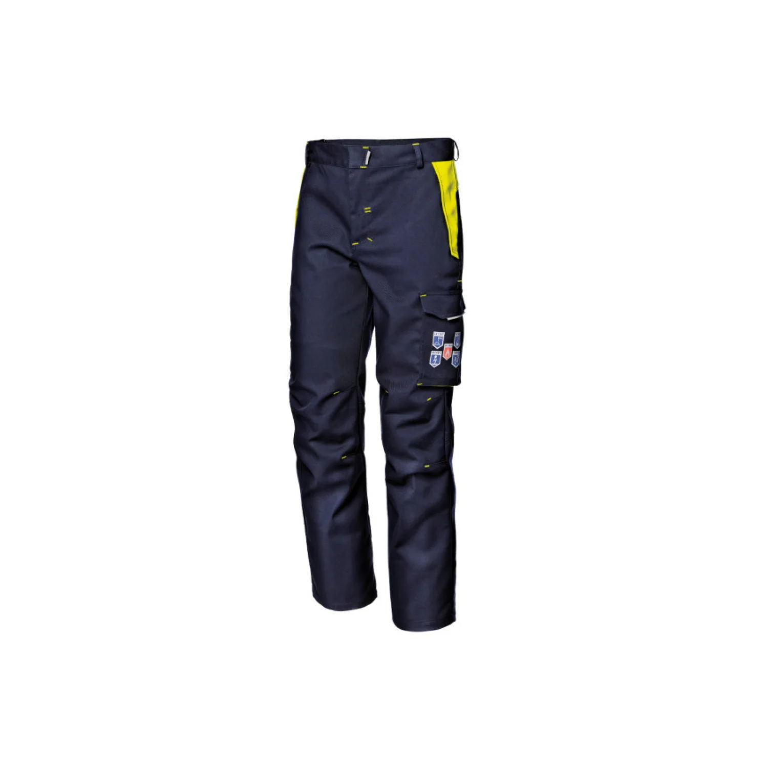 Sir Safety System Polytech Stretch multifunkcionális nadrág kék/sárga
