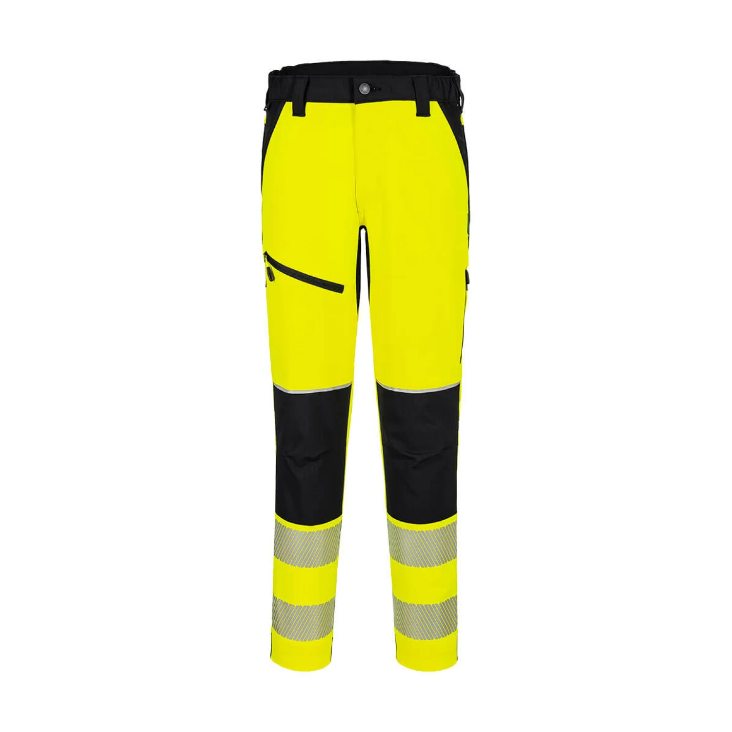 Portwest PW3 Hi-Vis streccs nadrág sárga/fekete