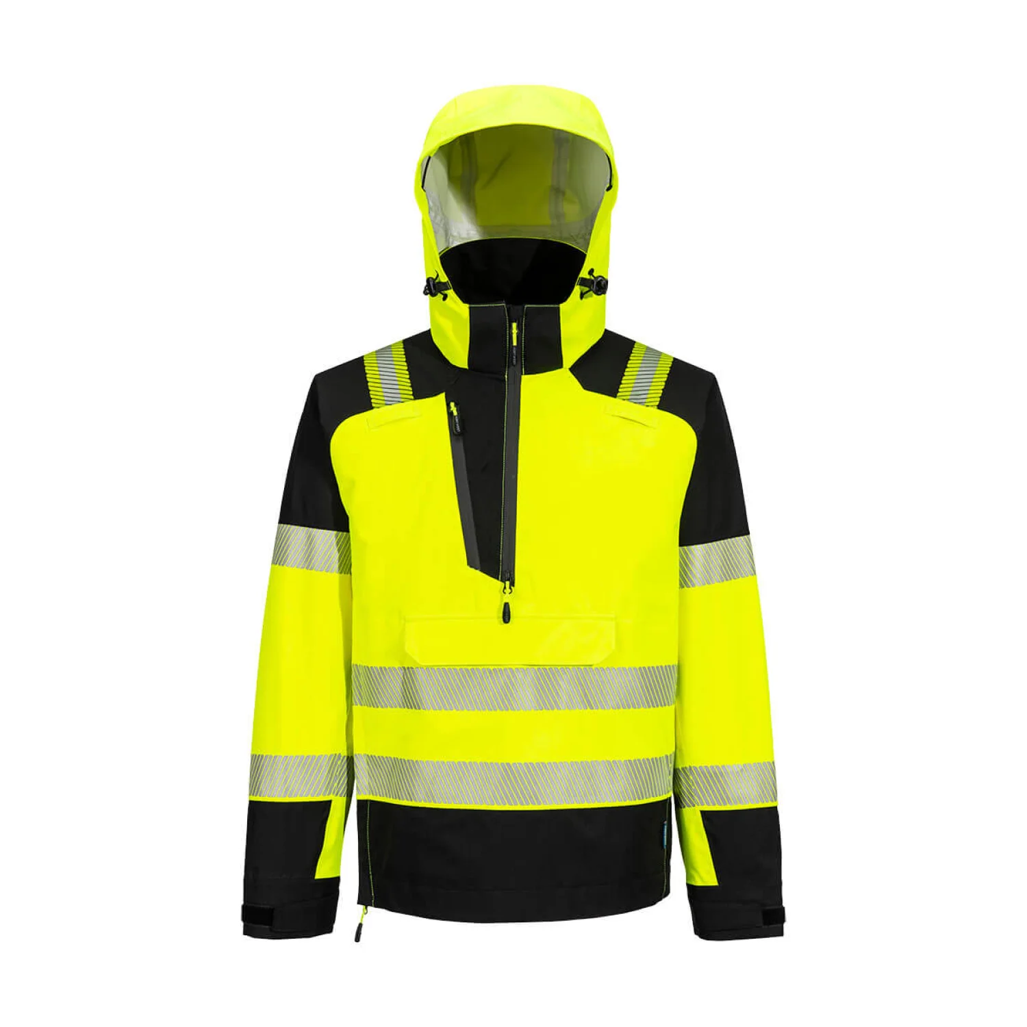 Portwest PW3 Hi-Vis Overhead esőkabát (3L) sárga/fekete