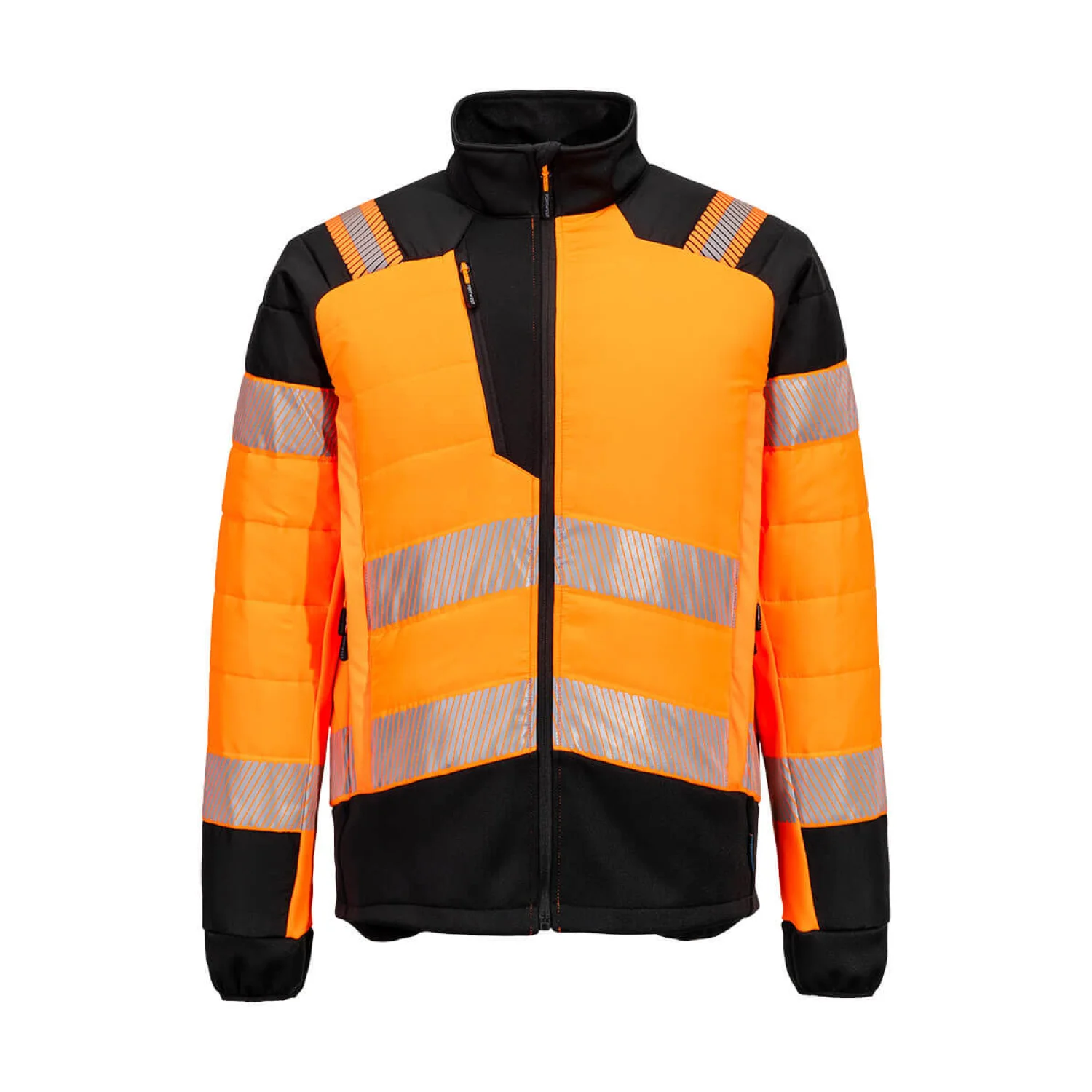Portwest PW3 Hi-Vis Hybrid Baffle kabát narancs/fekete