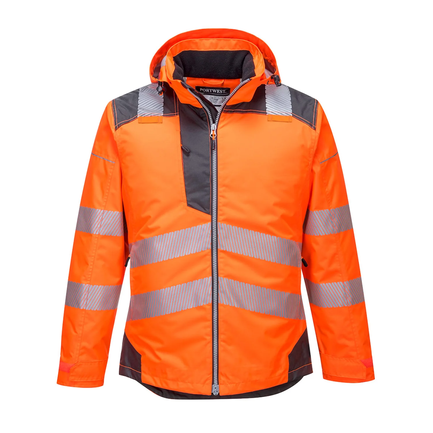 Portwest Vision Hi-Vis télikabát narancs/szürke