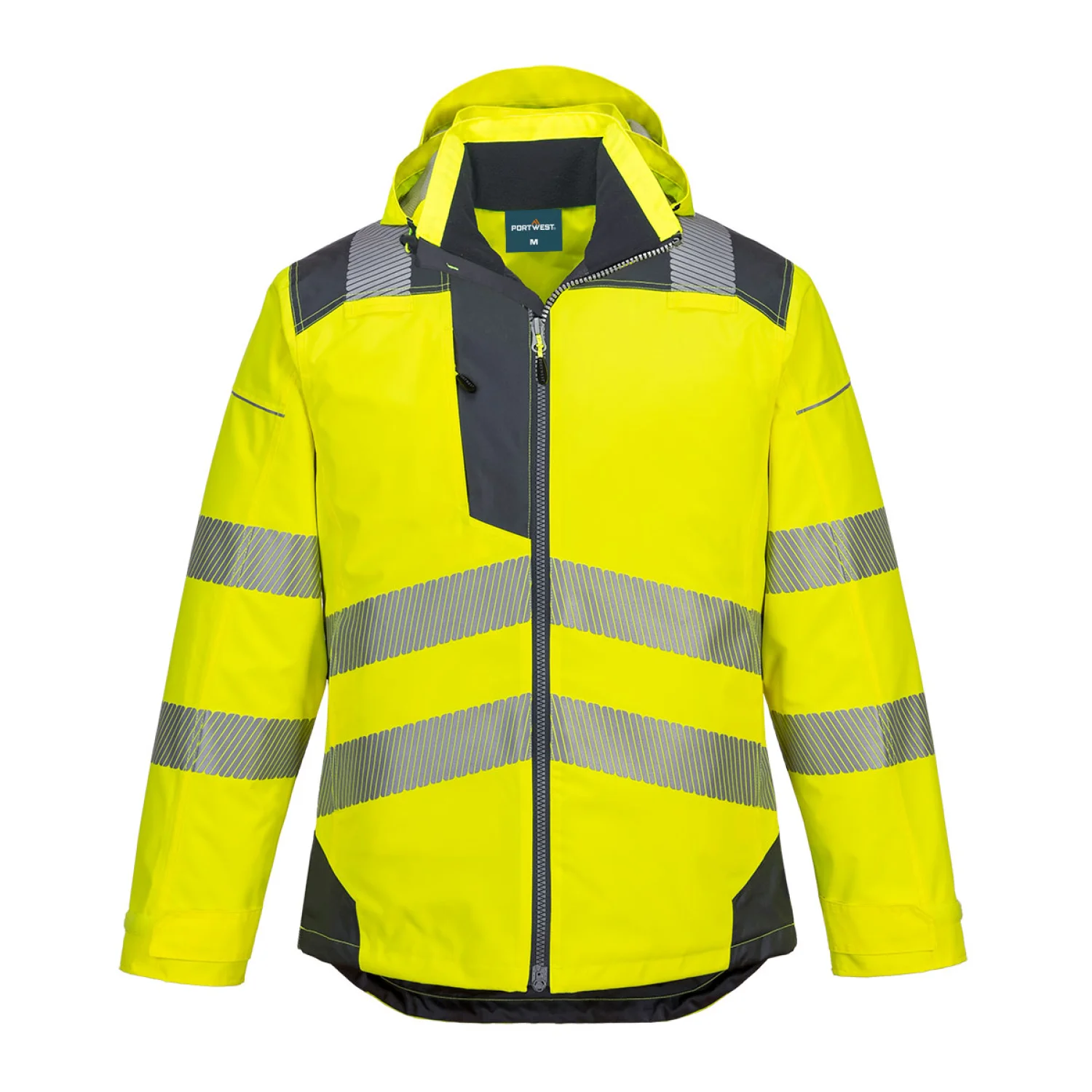 Portwest PW3 Hi-Vis télikabát Sárga/Szürke