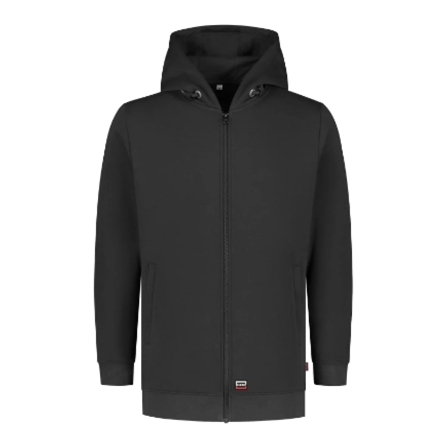 TRICORP Hooded Sweat Jacket Washable 60°C sötétszürke T4